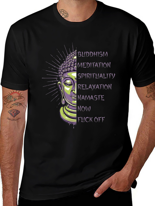 Buddha Meditation T-Shirt - Spiritual Zen Tee