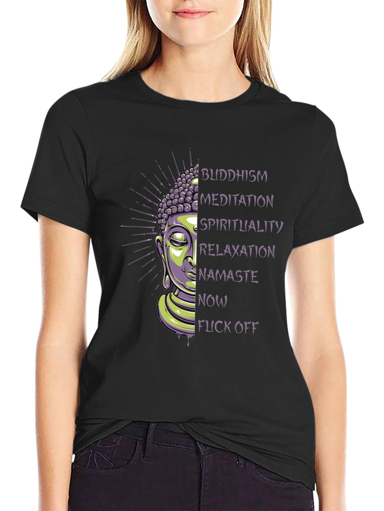 Buddha Meditation T-Shirt - Spiritual Zen Tee
