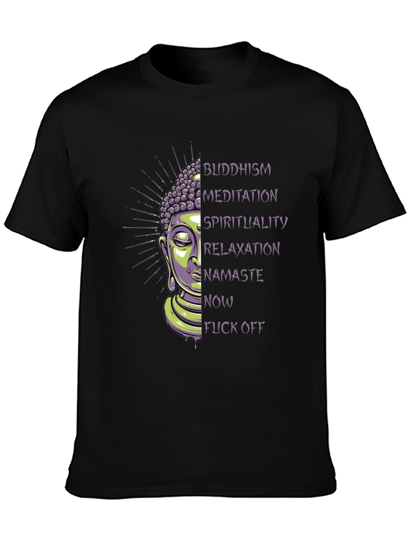 Buddha Meditation T-Shirt - Spiritual Zen Tee