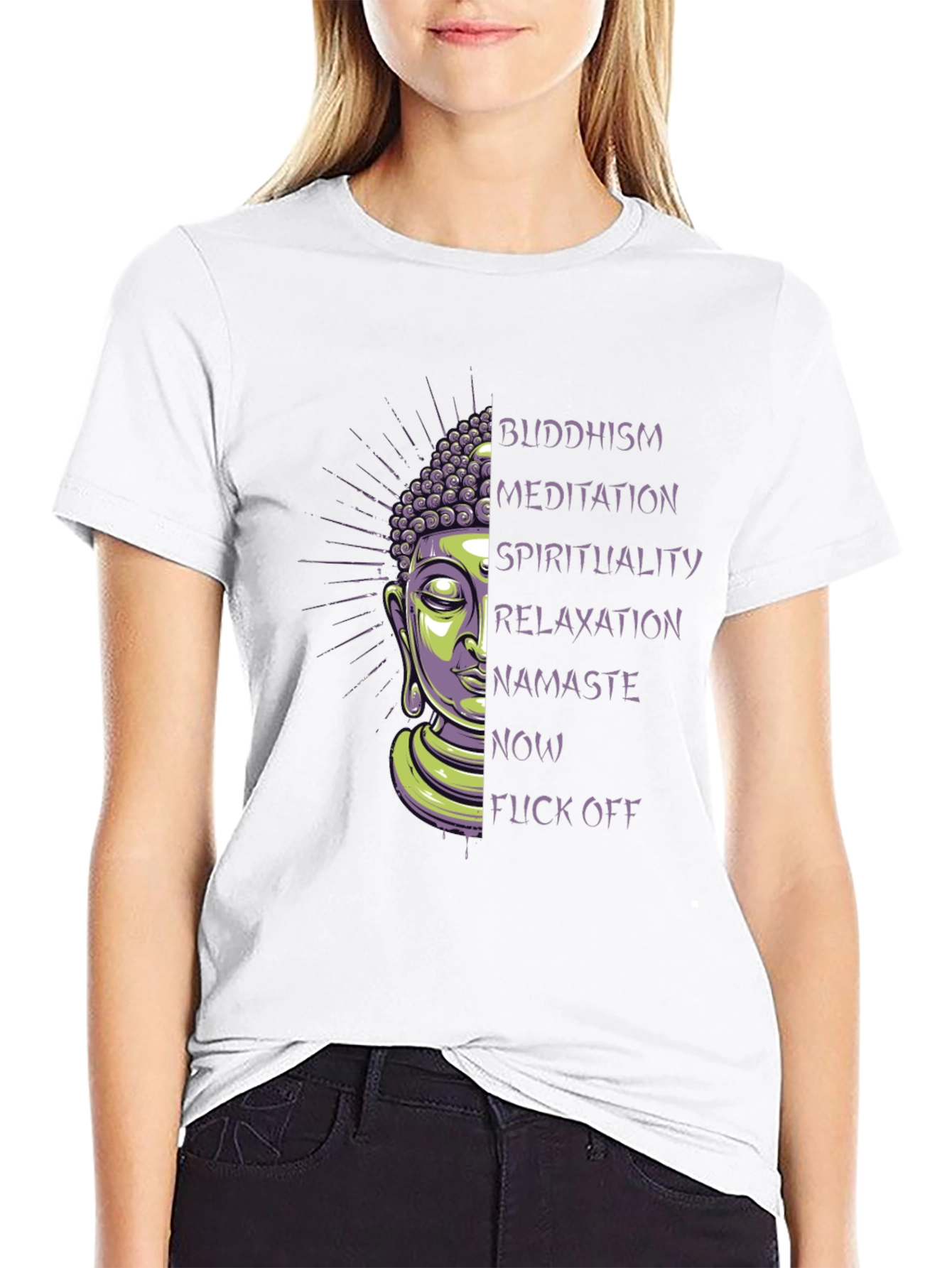 Buddha Meditation T-Shirt - Spiritual Zen Tee