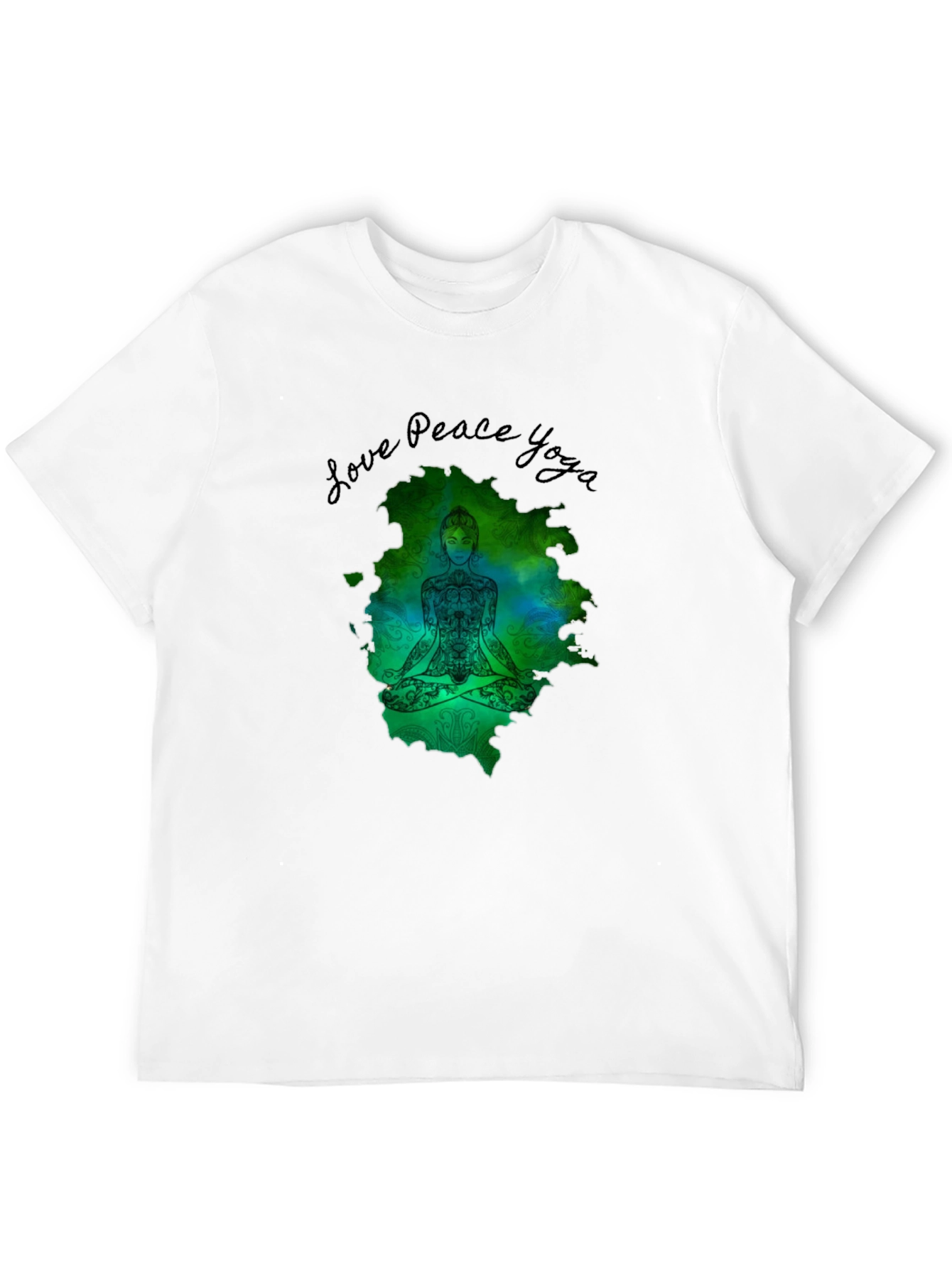 Love Peace Yoga Graphic T-Shirt
