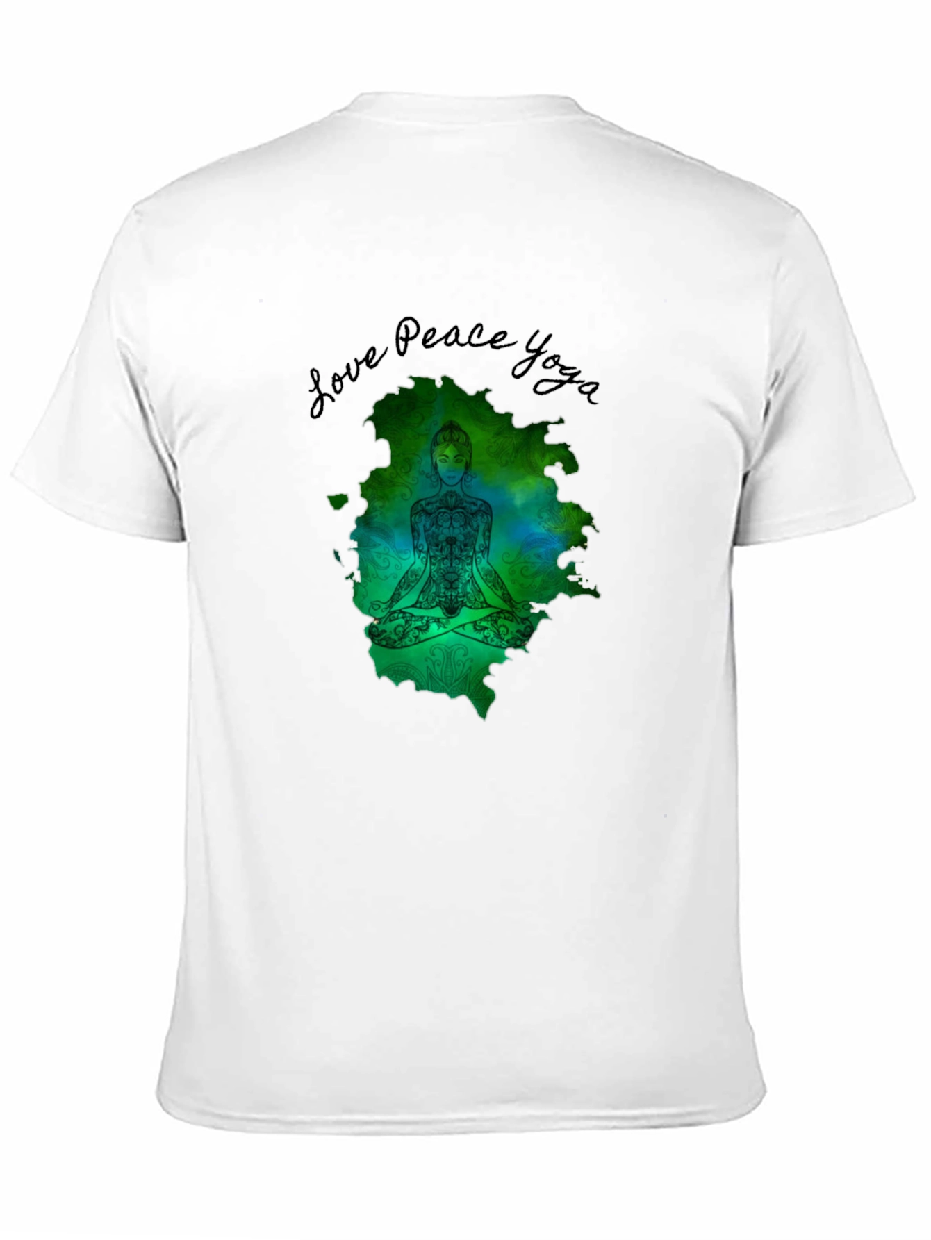 Love Peace Yoga Graphic T-Shirt
