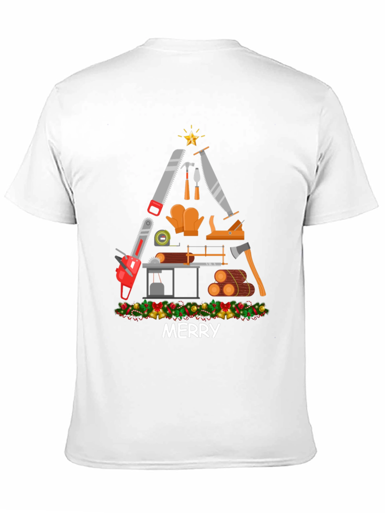 Merry Carpenter Christmas T-Shirt