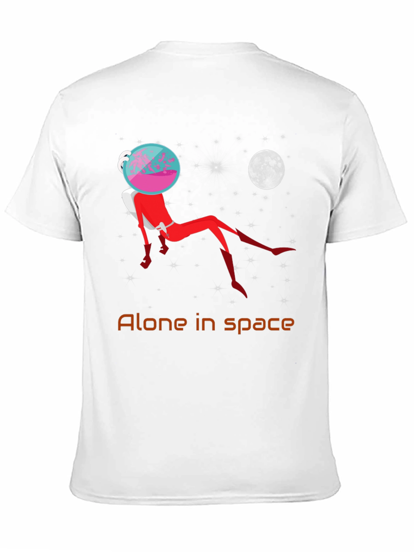 Alone in Space T-Shirt - Unisex Graphic Tee