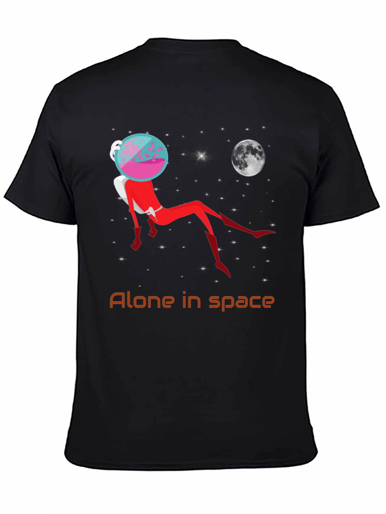 Alone in Space T-Shirt - Unisex Graphic Tee
