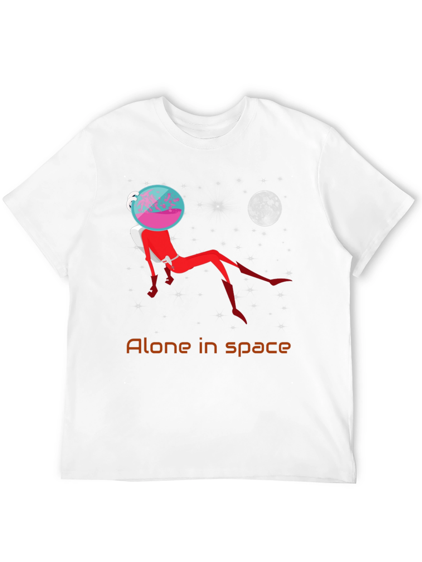 Alone in Space T-Shirt - Unisex Graphic Tee