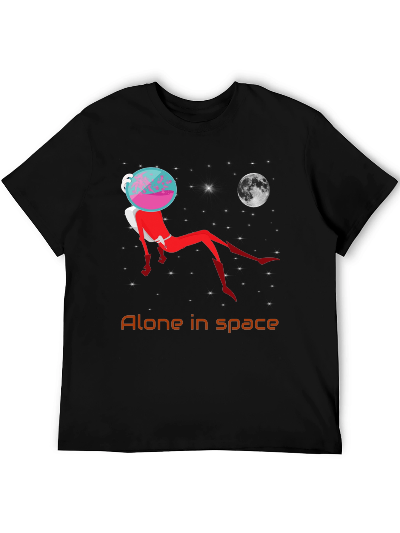 Alone in Space T-Shirt - Unisex Graphic Tee
