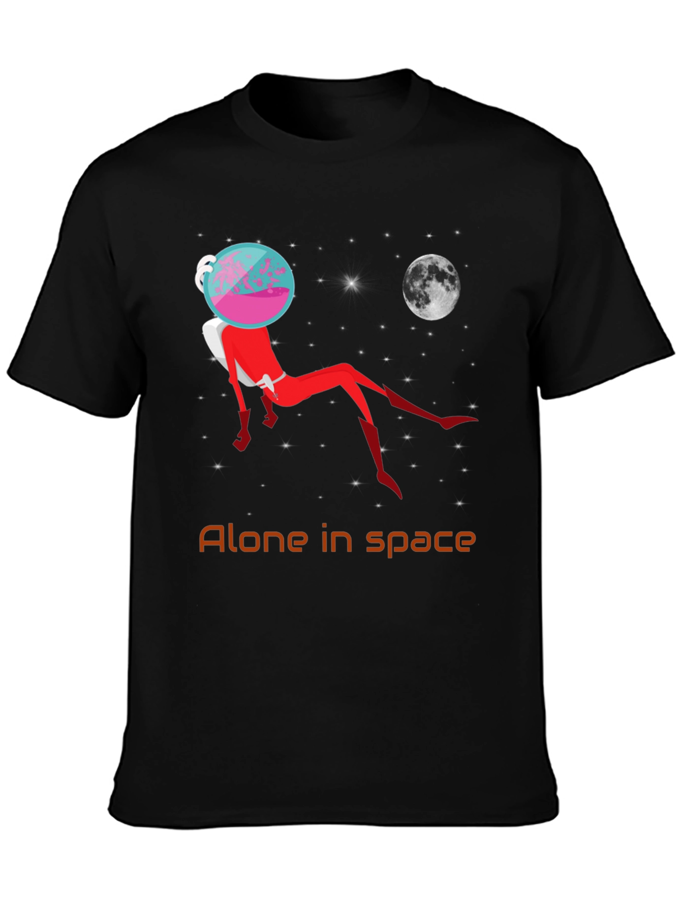 Alone in Space T-Shirt - Unisex Graphic Tee