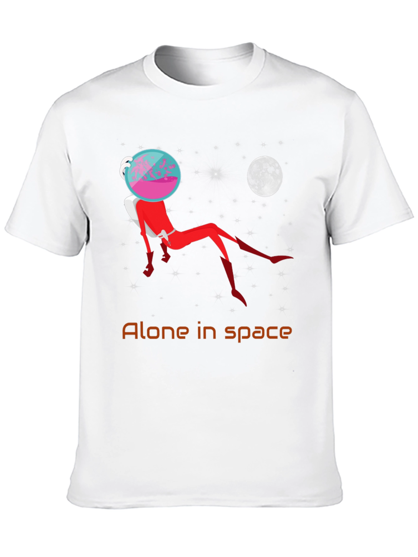 Alone in Space T-Shirt - Unisex Graphic Tee