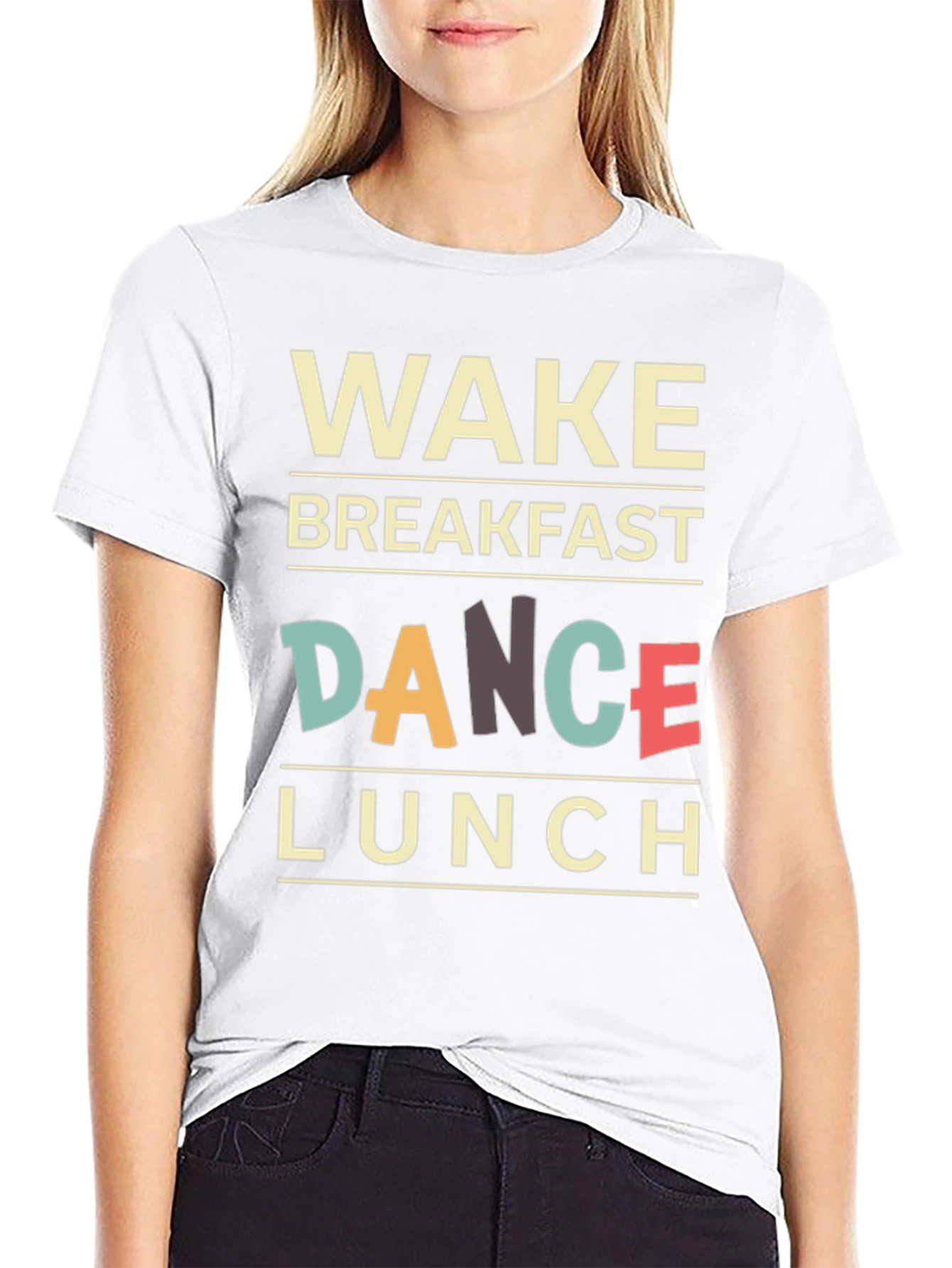 Wake Breakfast Dance Lunch T-Shirt