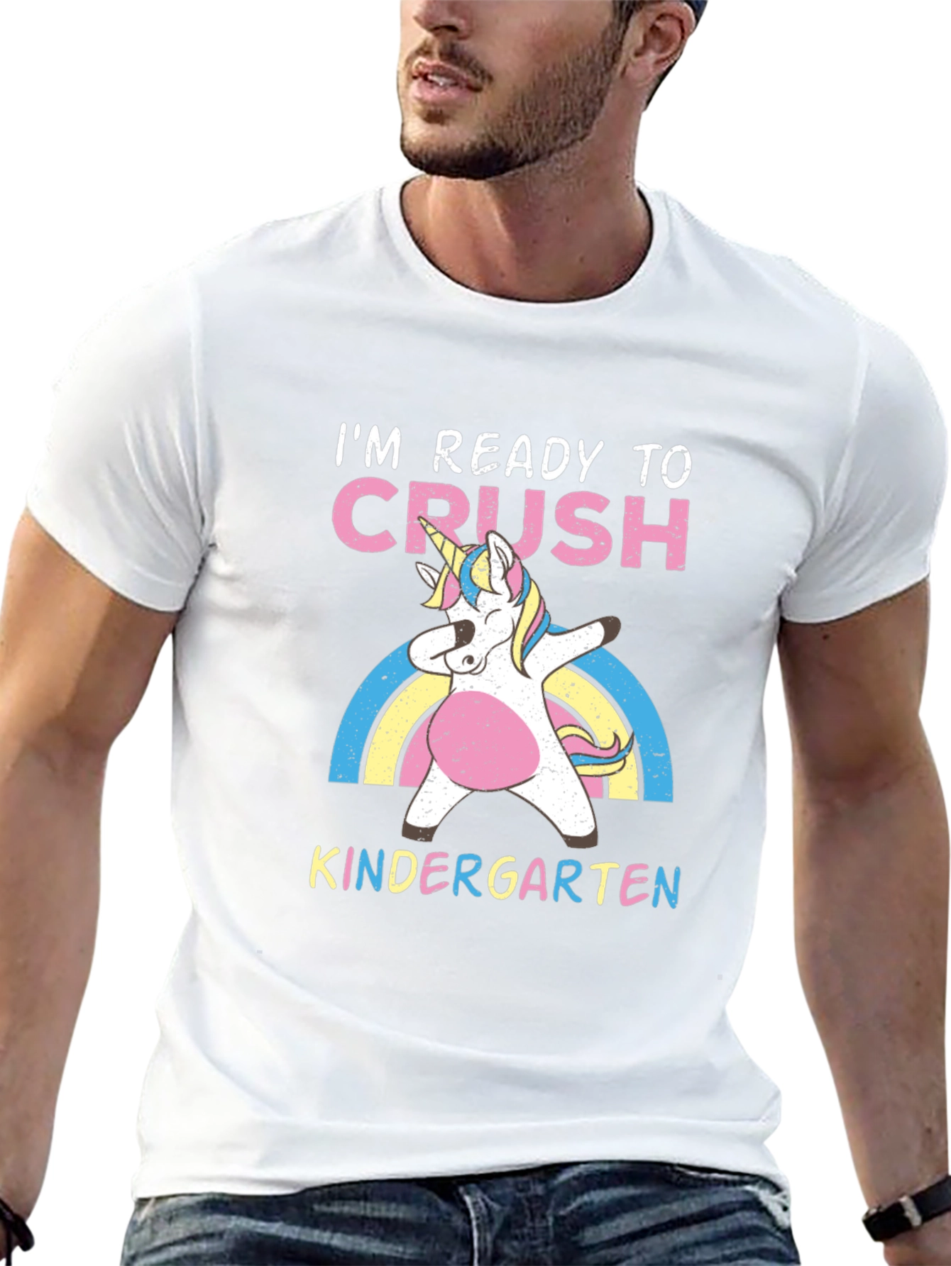 Ready to Crush Kindergarten Unicorn T-Shirt
