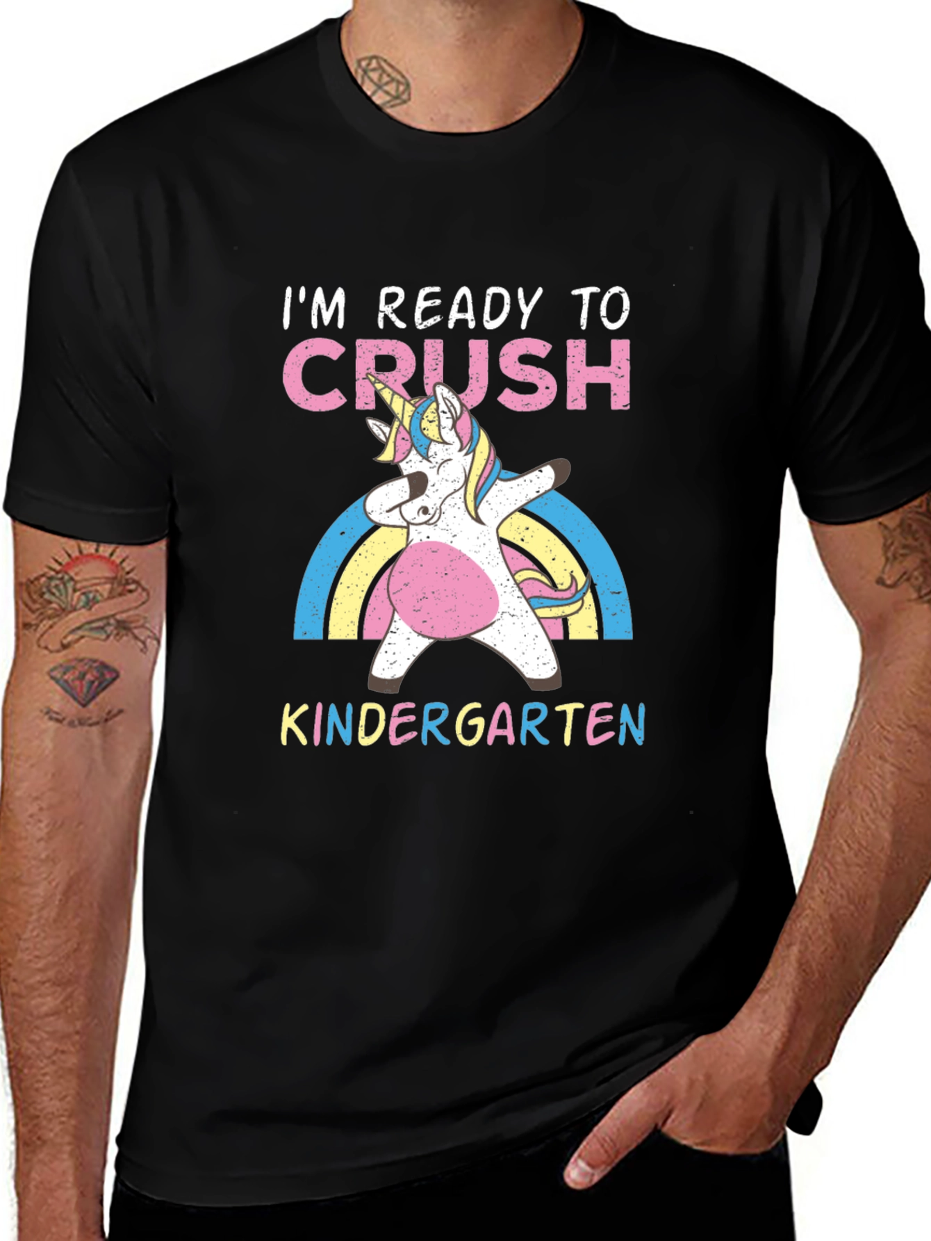 Ready to Crush Kindergarten Unicorn T-Shirt