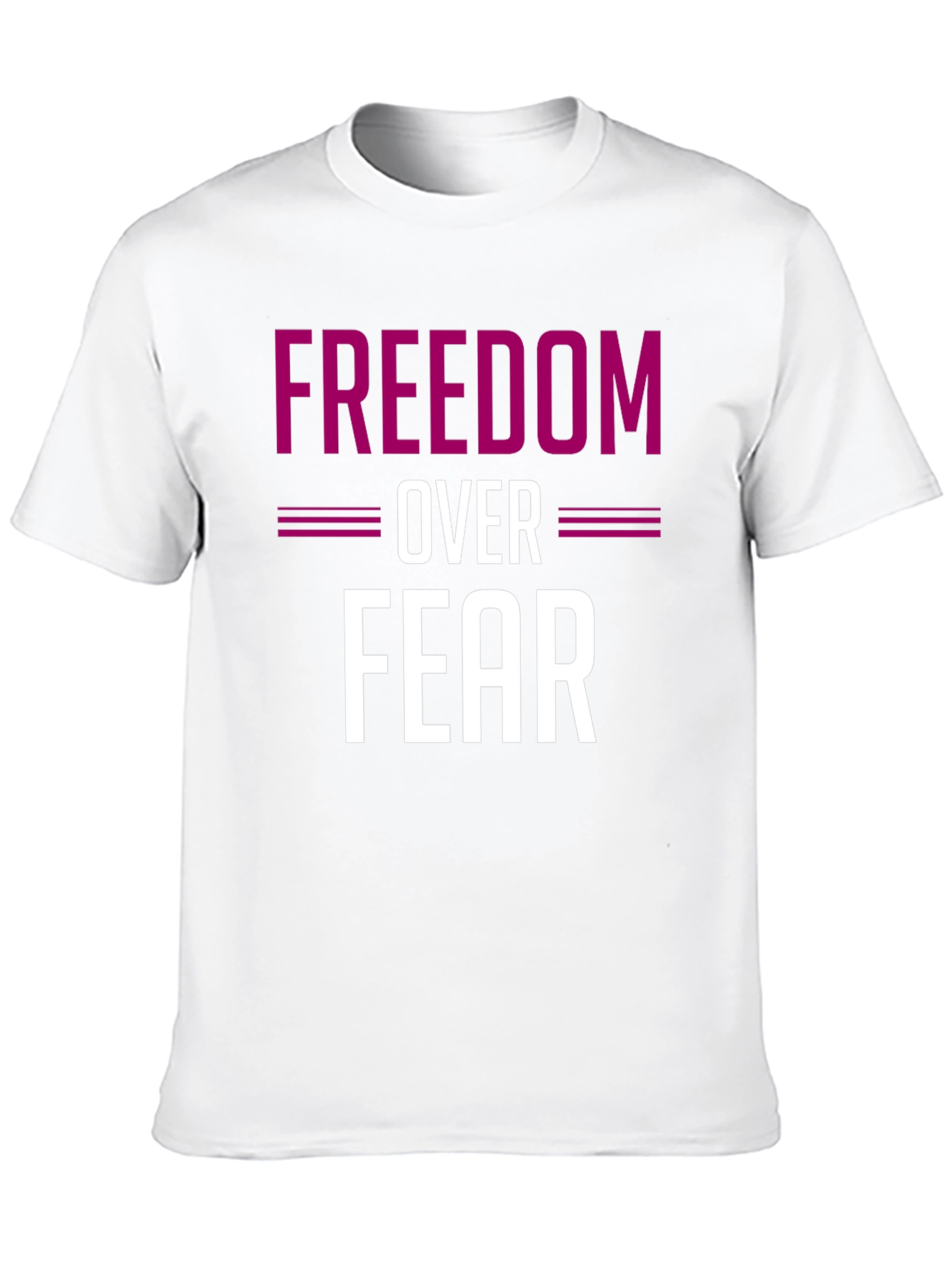 Freedom Over Fear Graphic Tee - Black