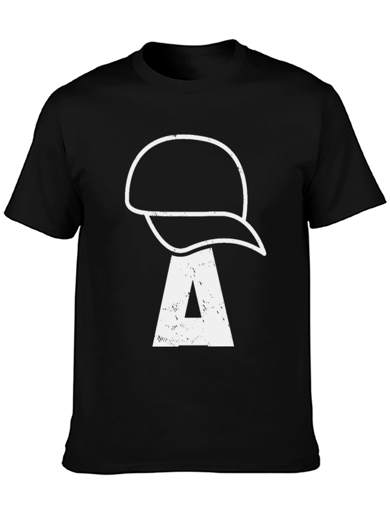 Abstract Graphic Print Tee - Casual Style