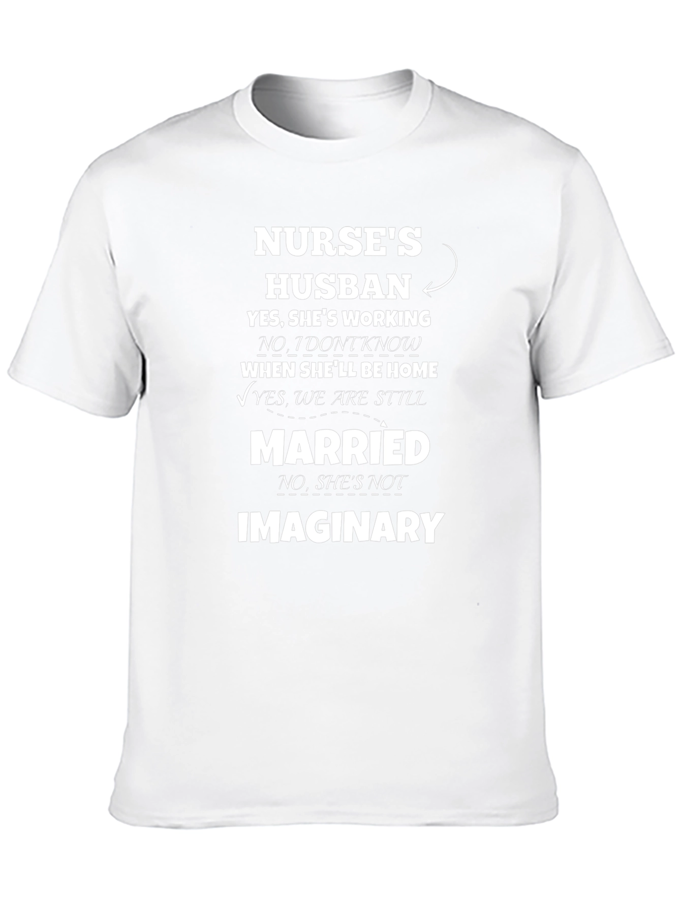 Nurses Husband T-Shirt Funny Gift