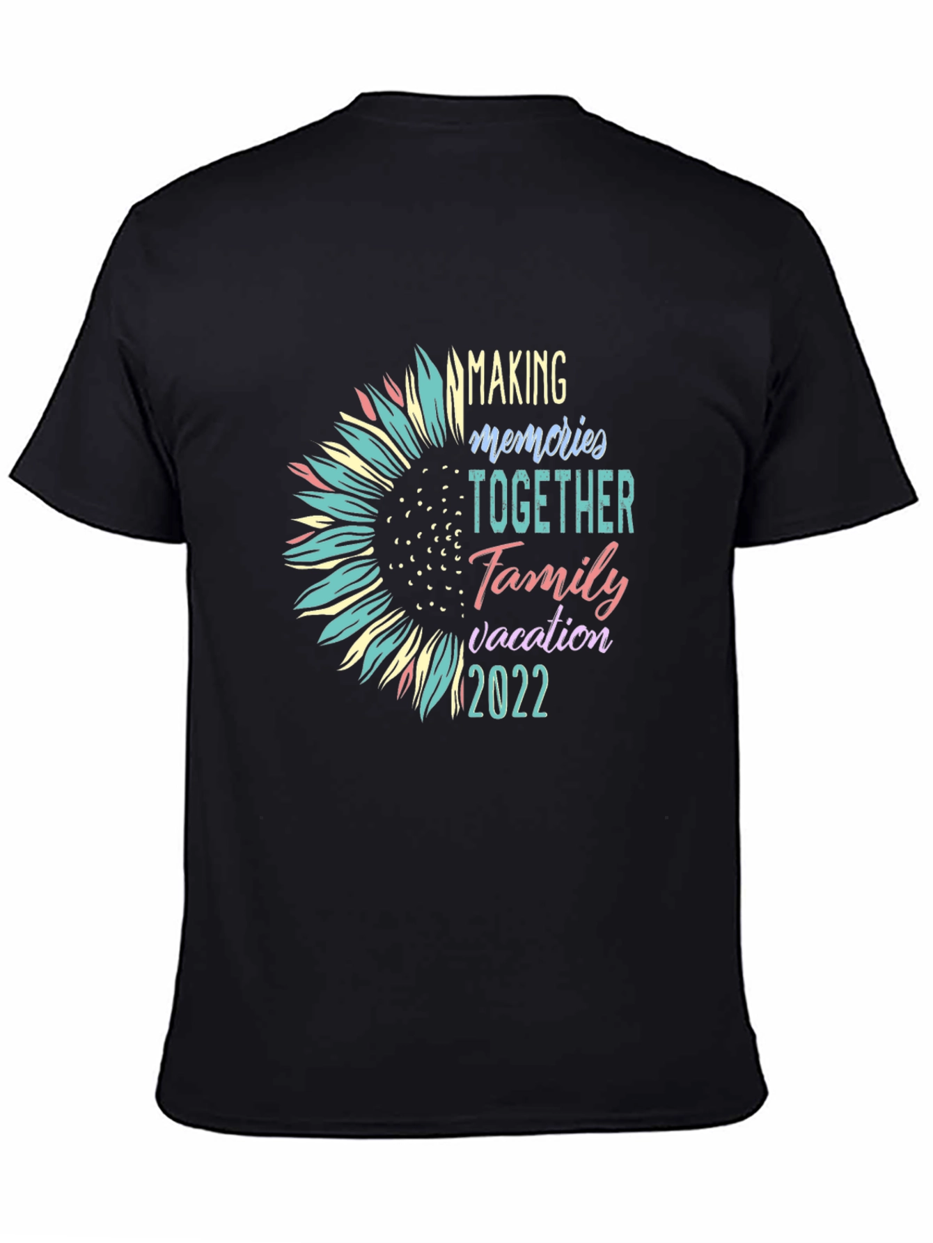 Family Vacation 2022 Sunflower T-Shirt