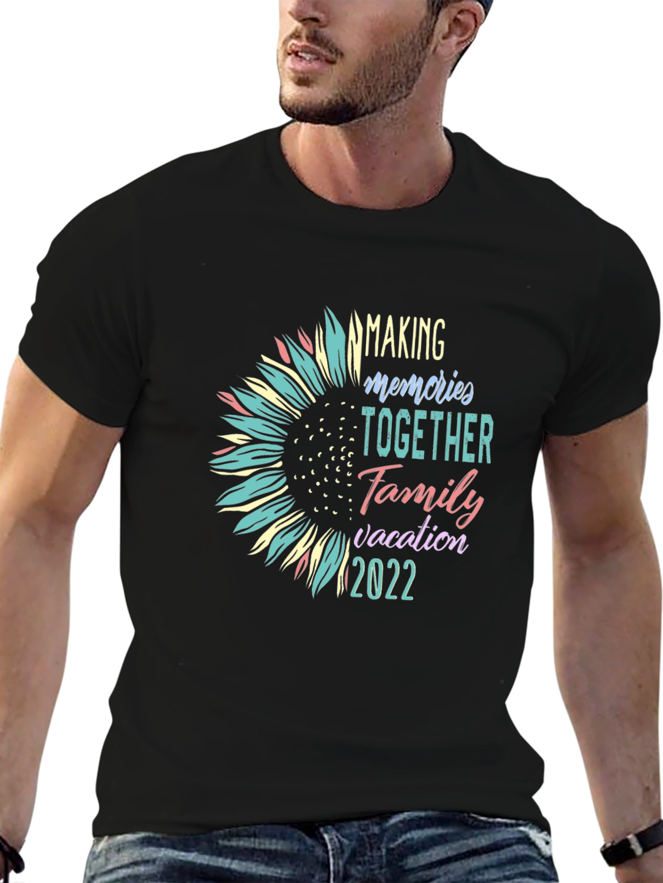 Family Vacation 2022 Sunflower T-Shirt