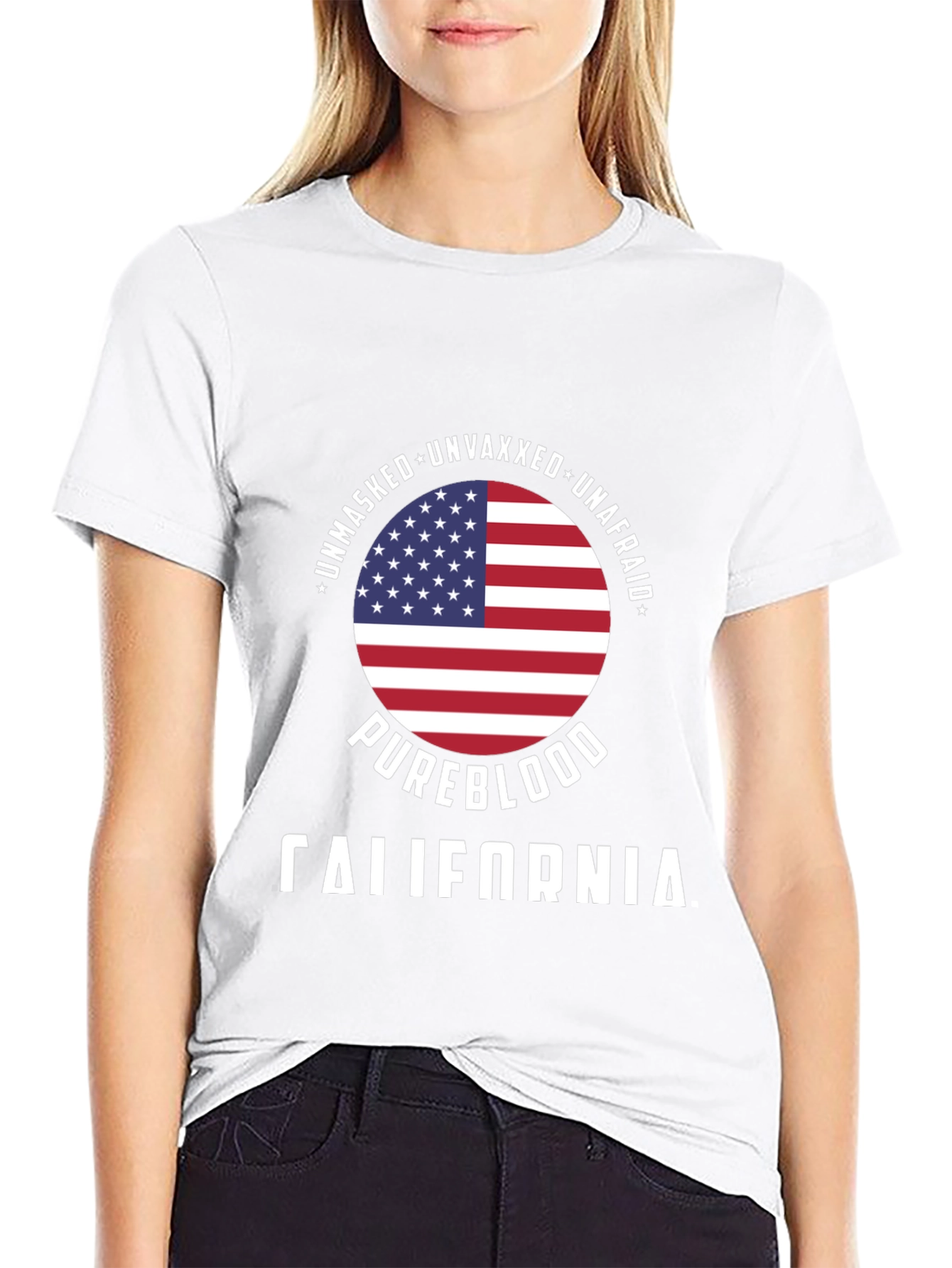 Unmasked Unvaxxed Unafraid T-Shirt