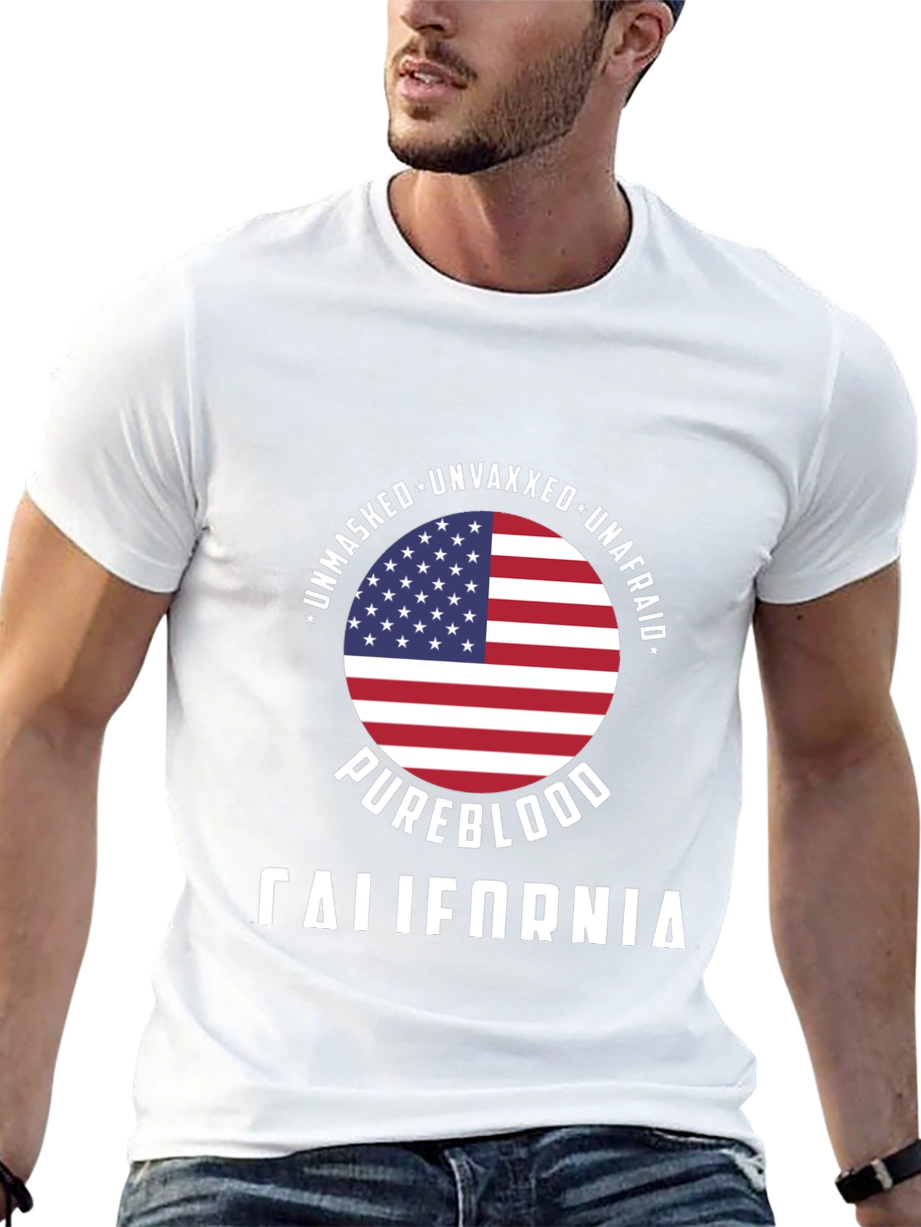 Unmasked Unvaxxed Unafraid T-Shirt