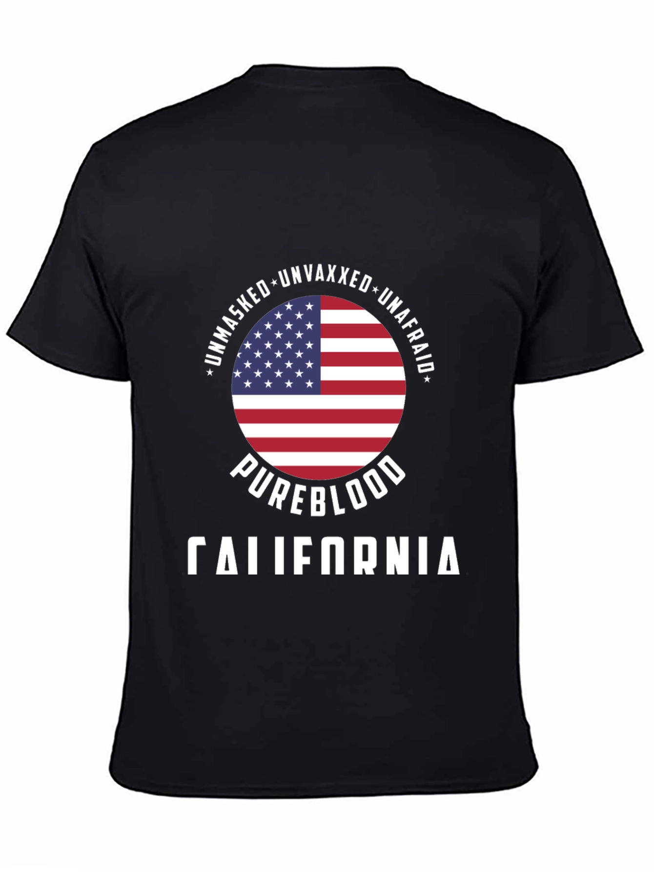 Unmasked Unvaxxed Unafraid T-Shirt