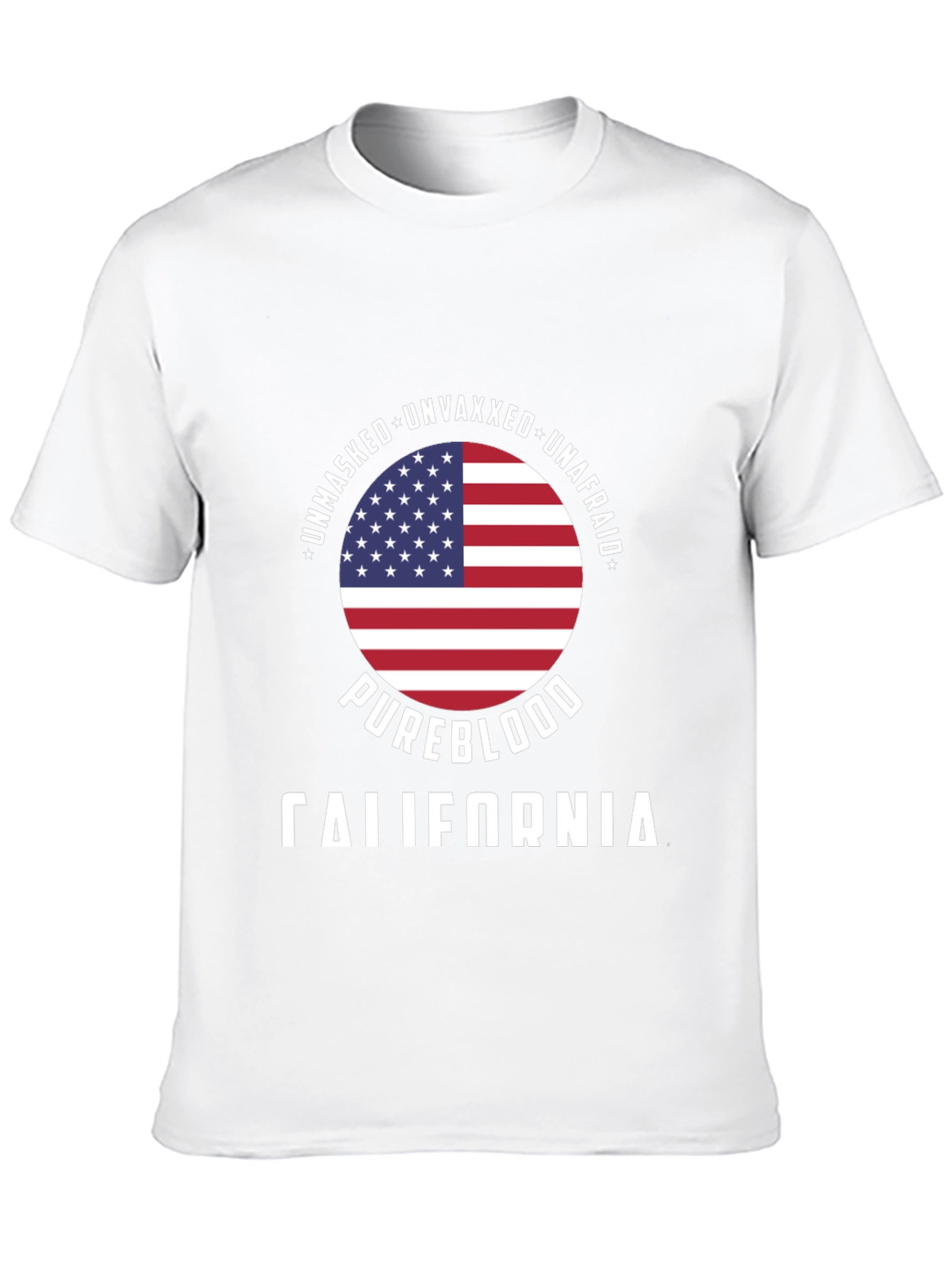 Unmasked Unvaxxed Unafraid T-Shirt