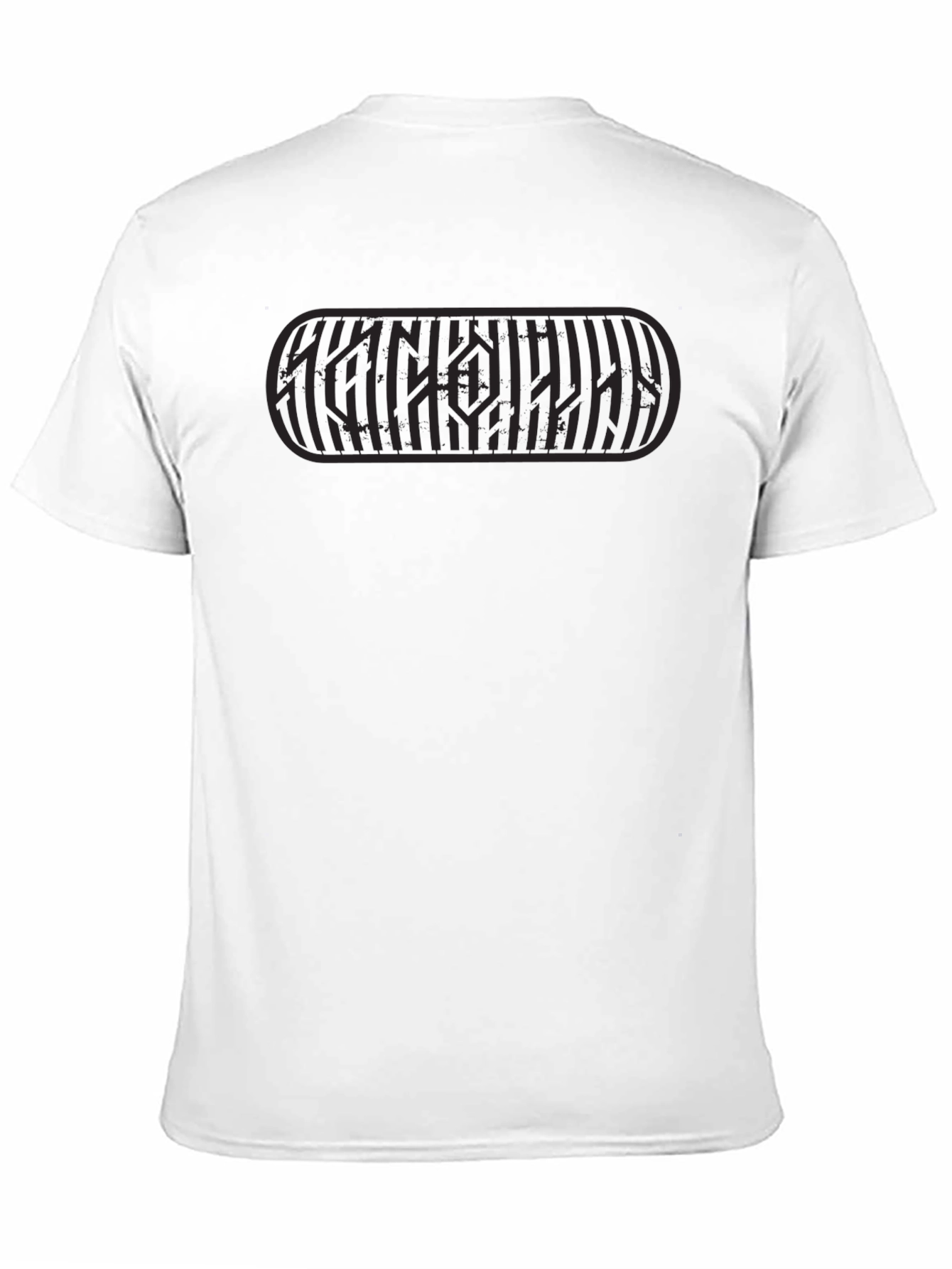 Black Graphic Tee - Unique Design