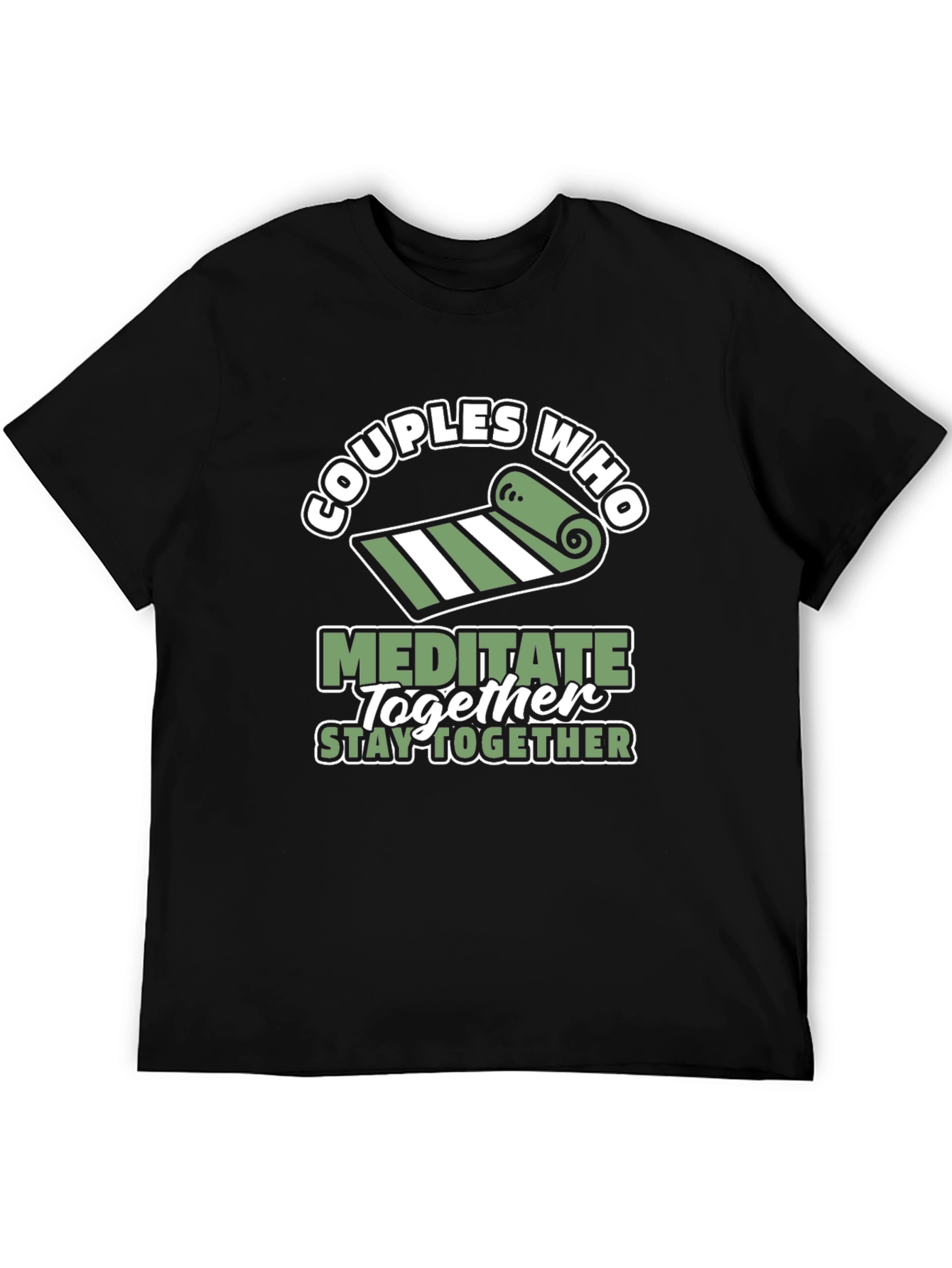 Couples Who Meditate Together T-Shirt