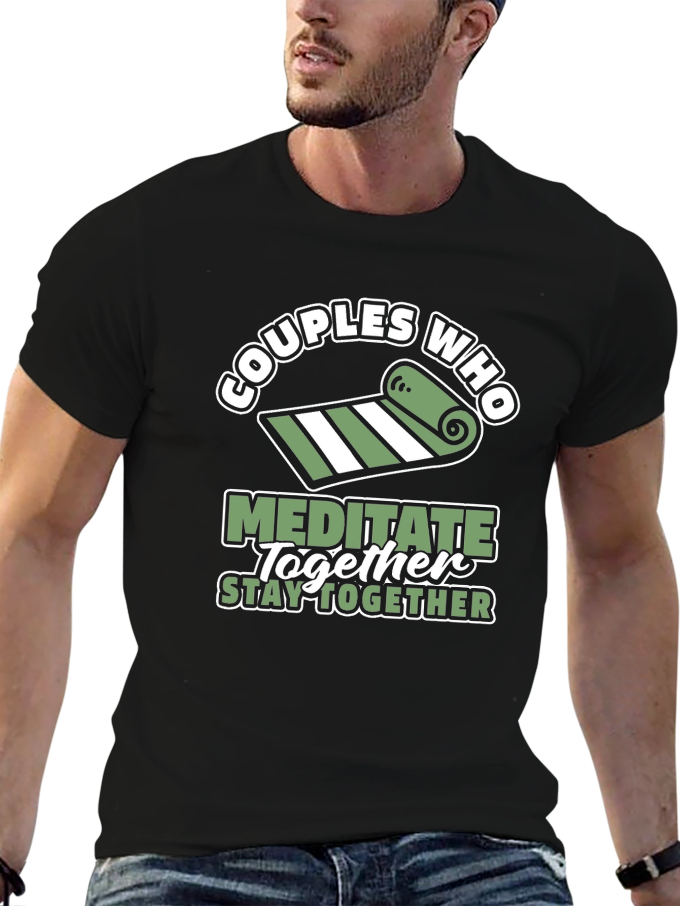 Couples Who Meditate Together T-Shirt
