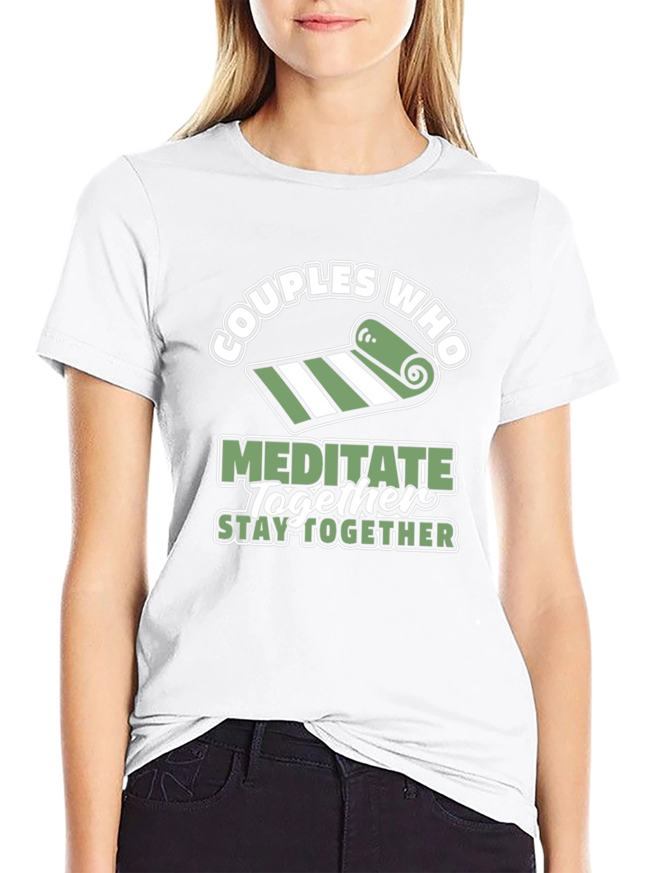 Couples Who Meditate Together T-Shirt