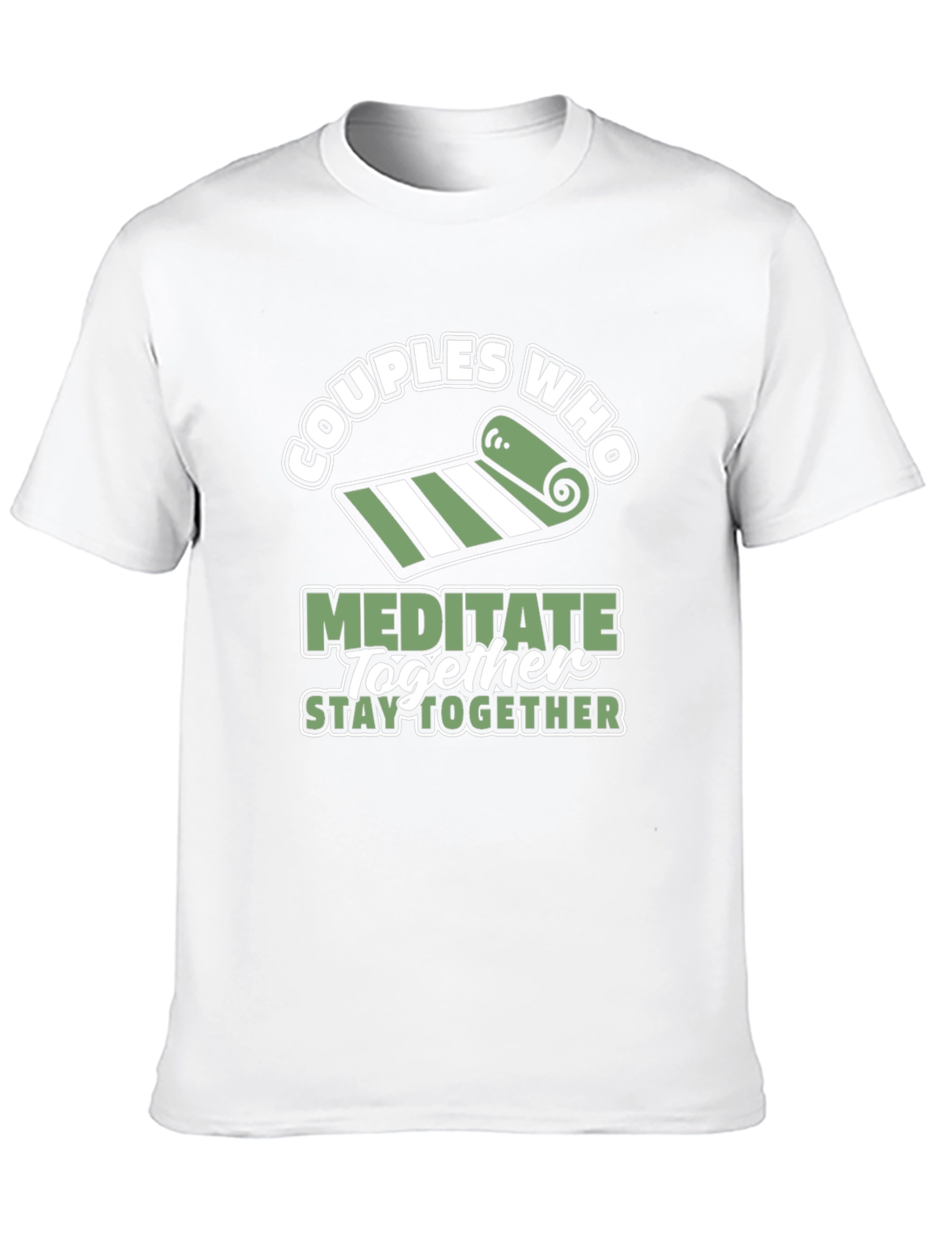 Couples Who Meditate Together T-Shirt
