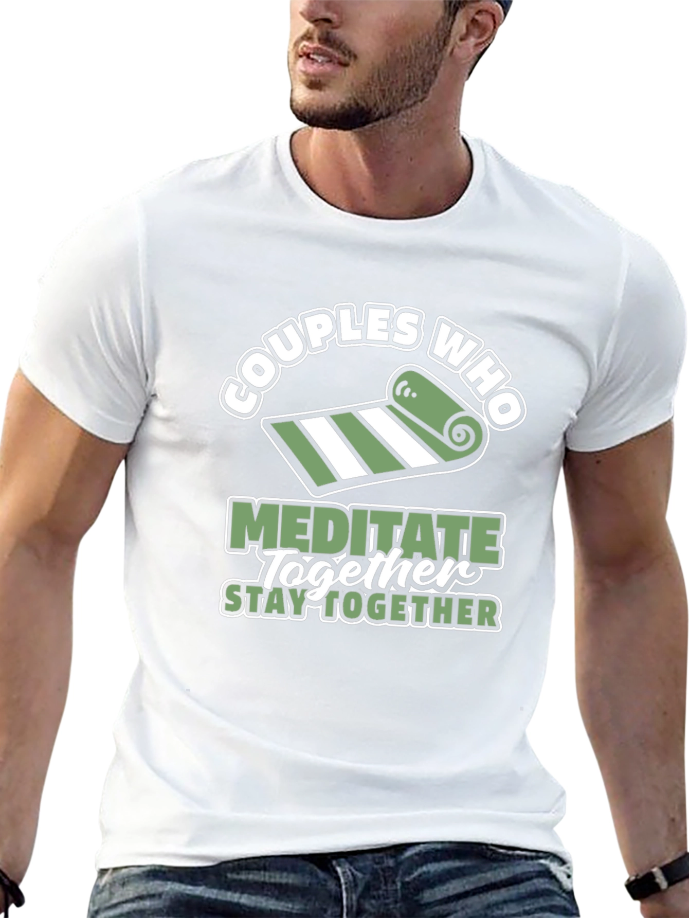 Couples Who Meditate Together T-Shirt