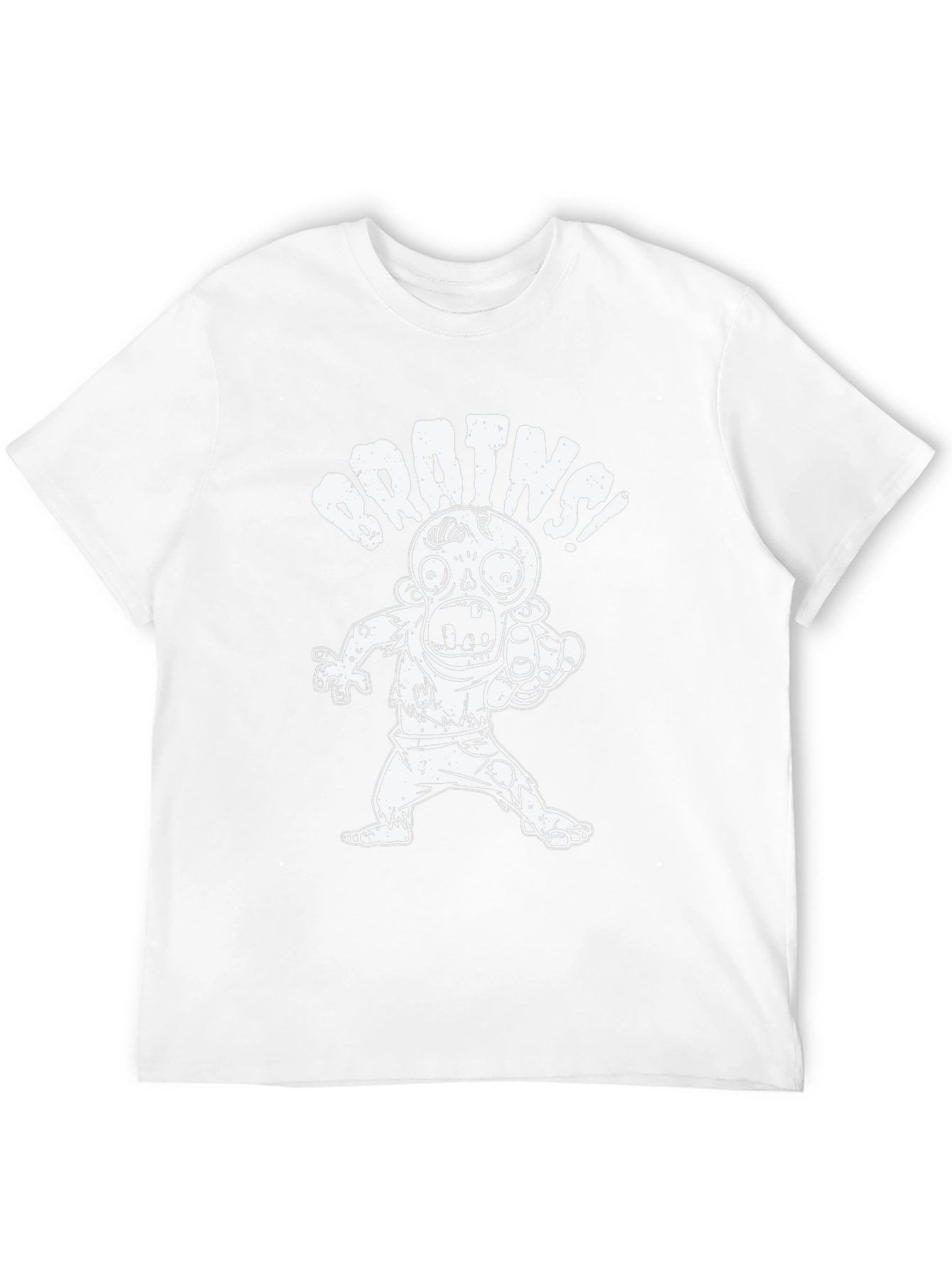 Zombie Brains Graphic Tee - Black T-Shirt