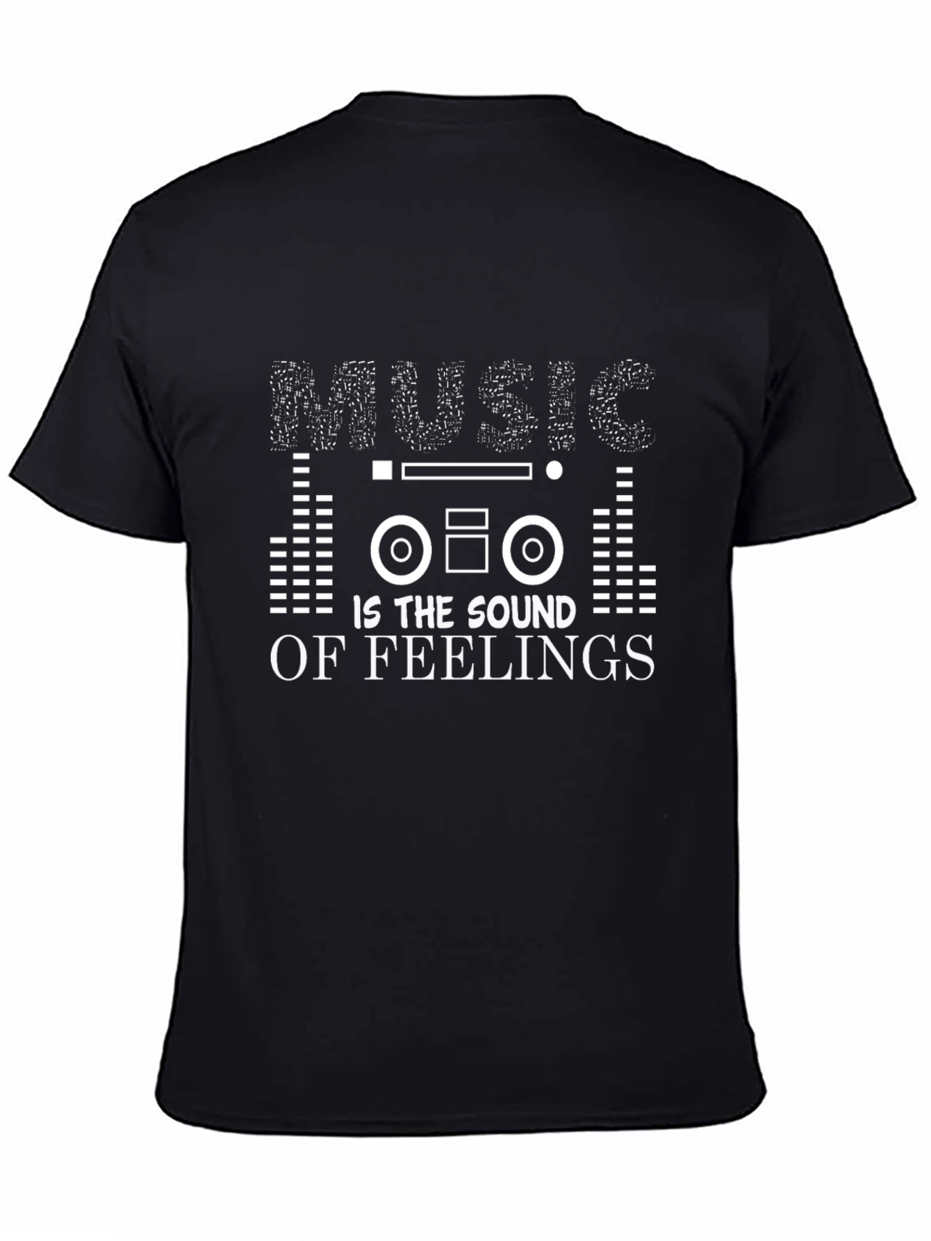 Music Is The Sound of Feelings Graphic Tee