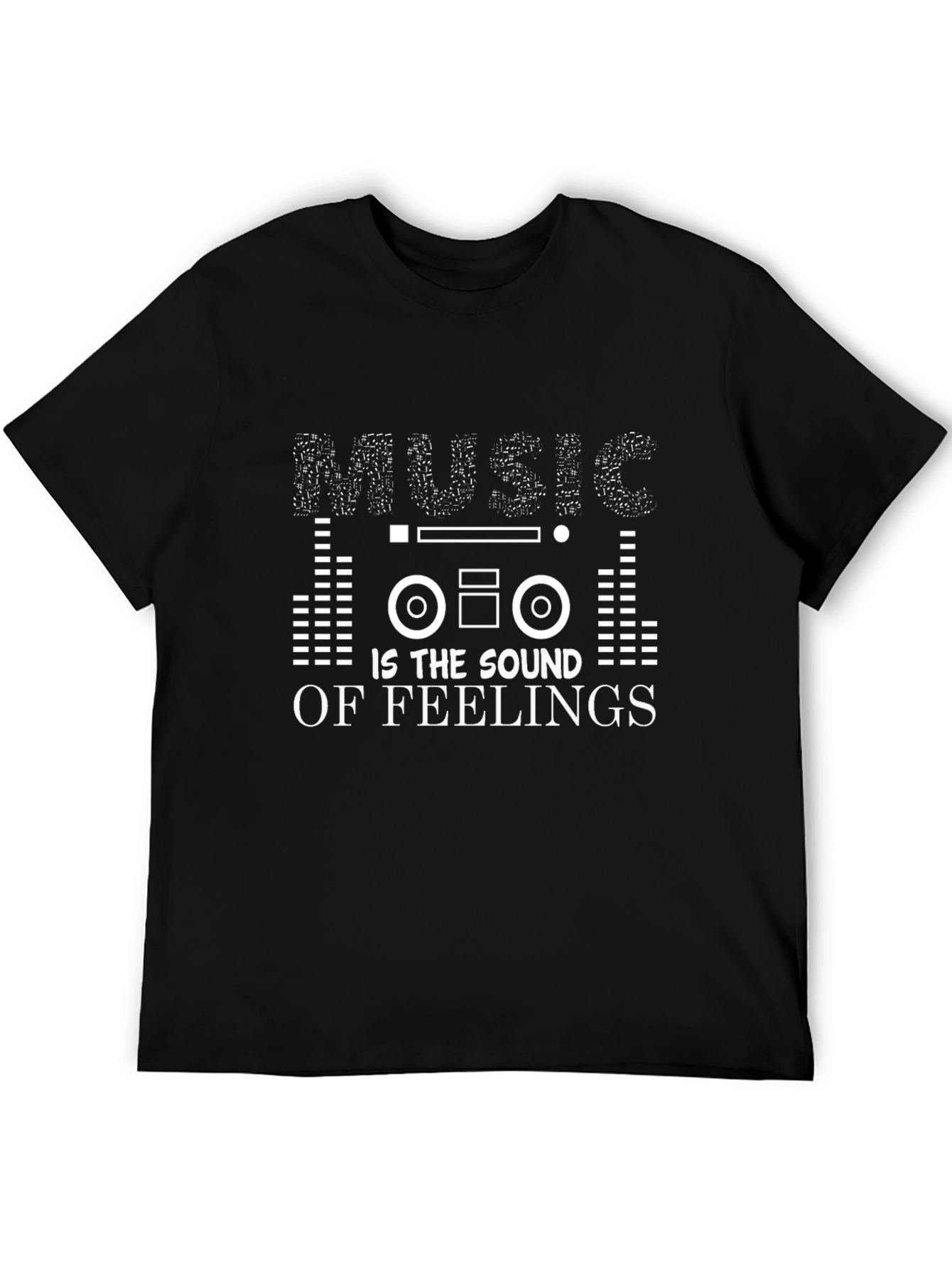 Music Is The Sound of Feelings Graphic Tee