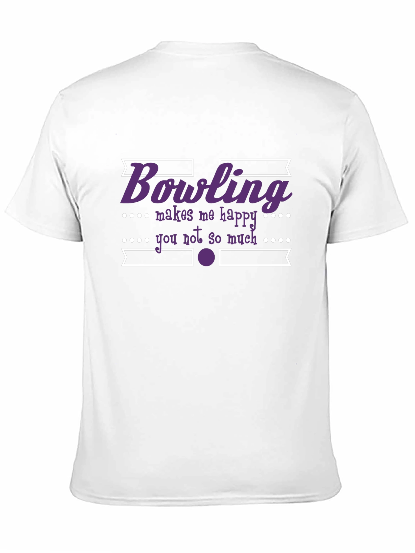 Bowling Makes Me Happy T-Shirt