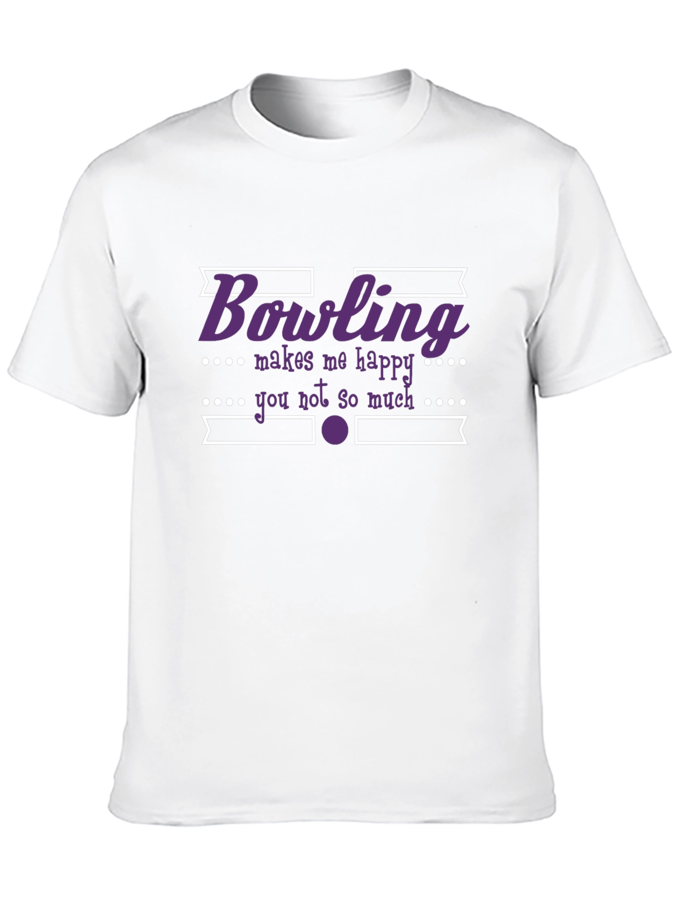 Bowling Makes Me Happy T-Shirt