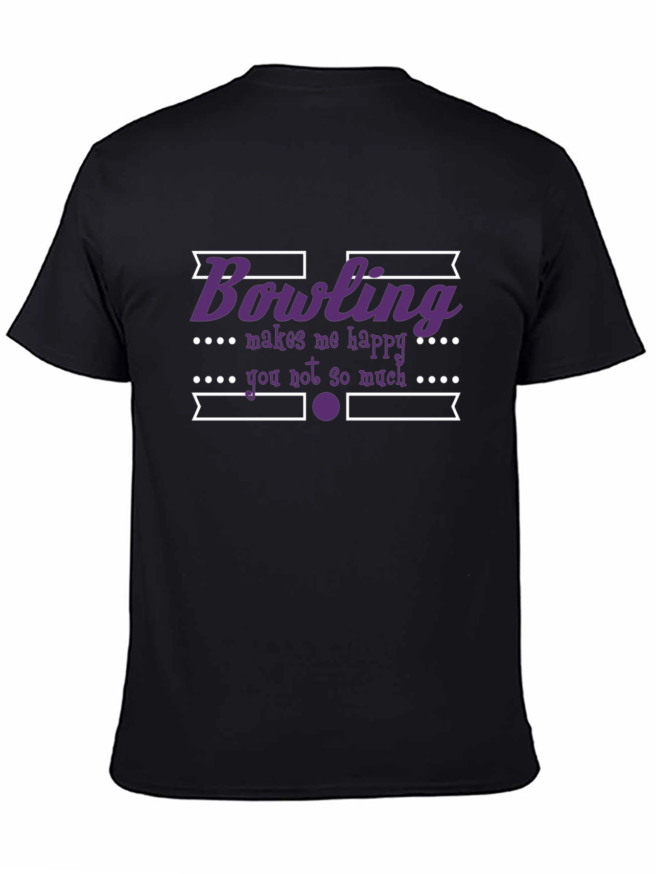 Bowling Makes Me Happy T-Shirt