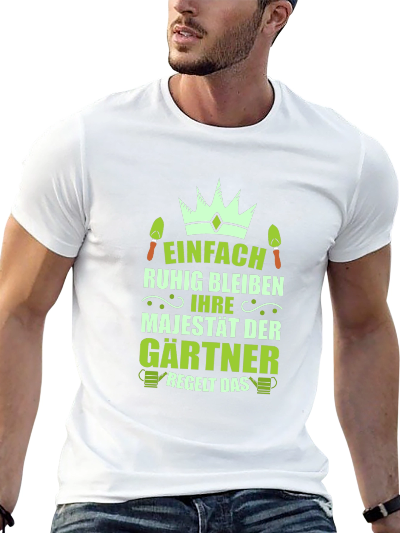 Gardener Majesty T-Shirt - Funny Gardening Tee