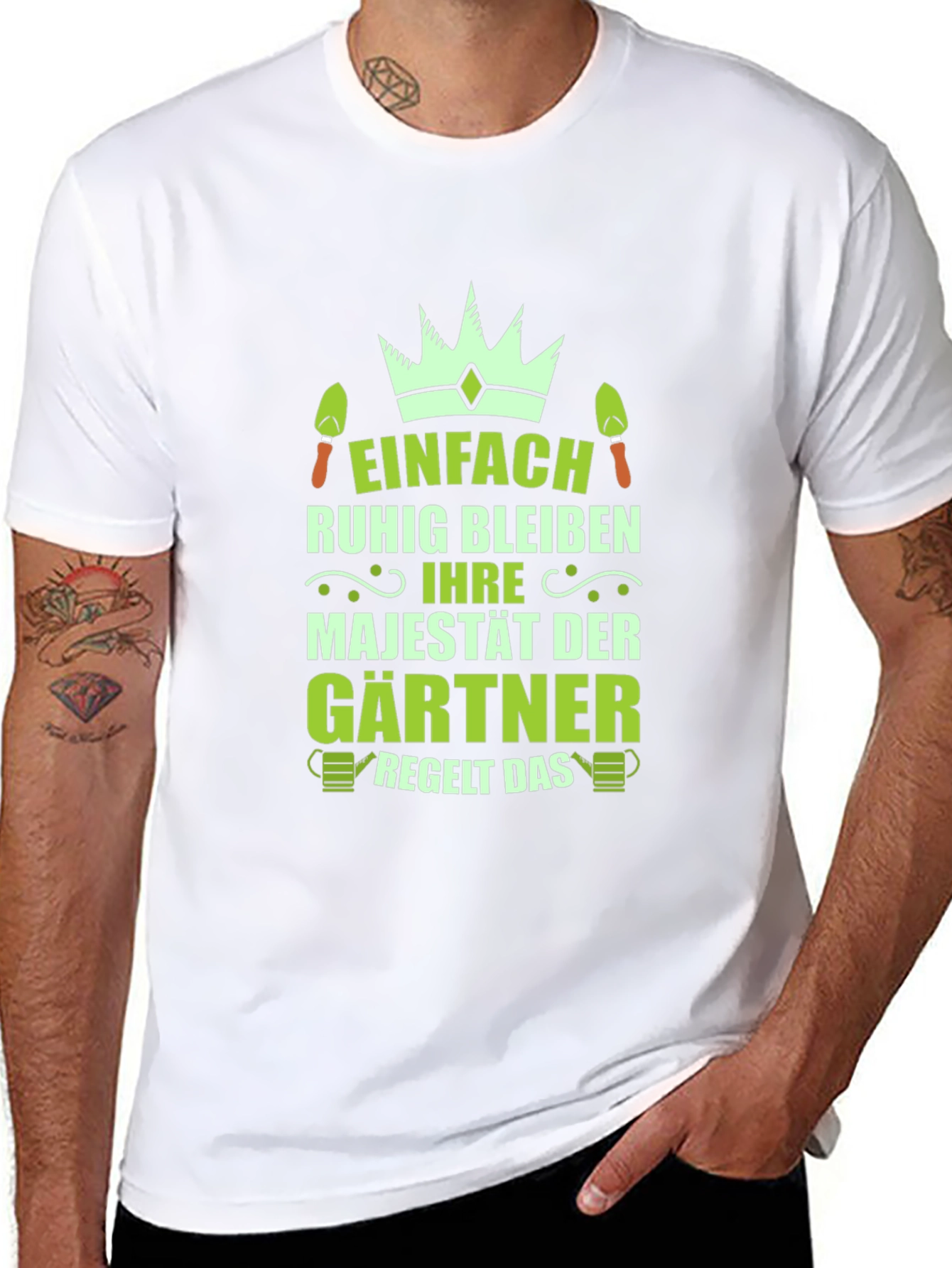 Gardener Majesty T-Shirt - Funny Gardening Tee
