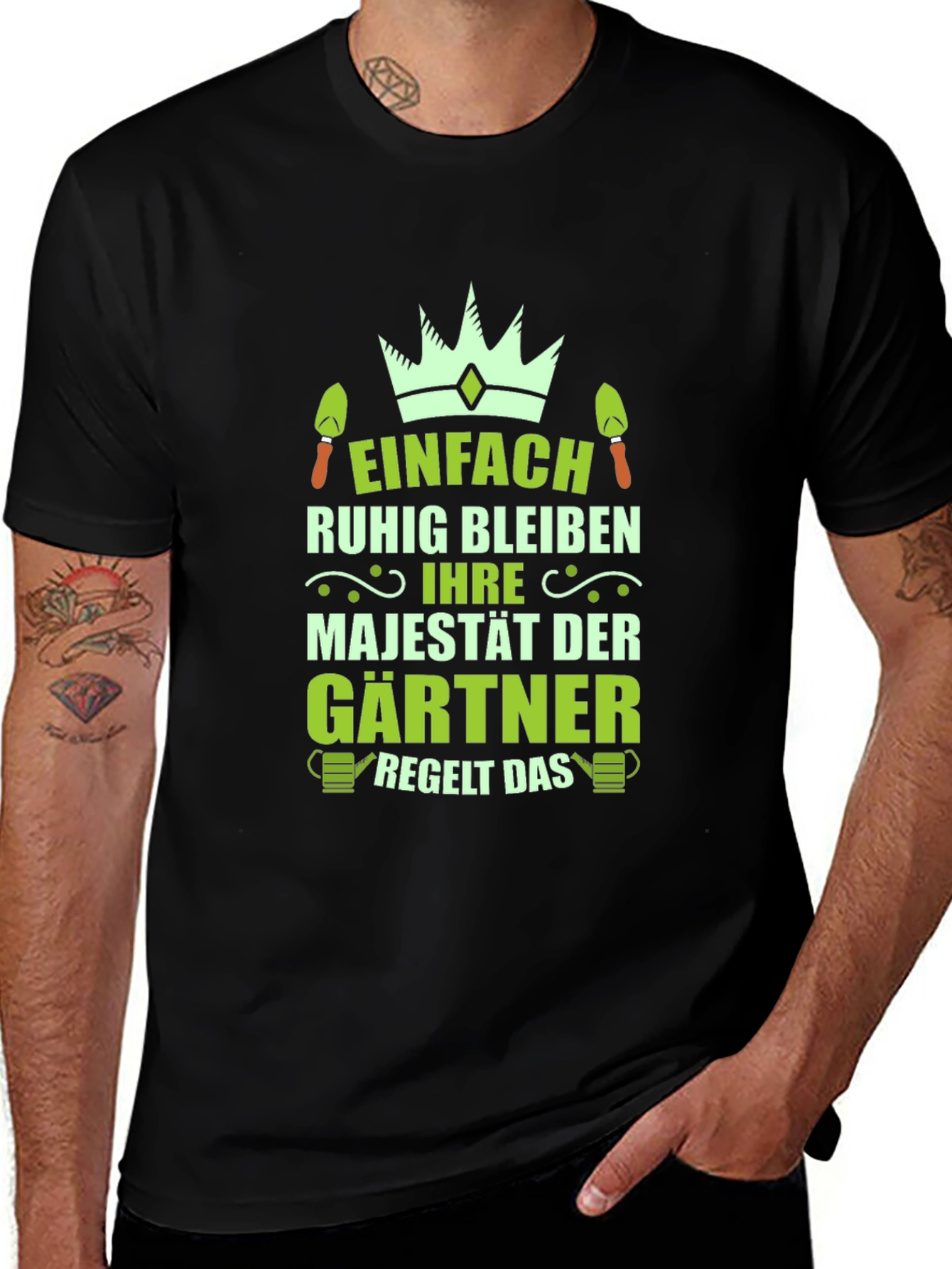 Gardener Majesty T-Shirt - Funny Gardening Tee
