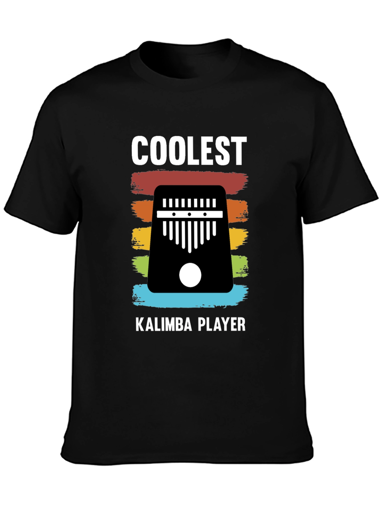 Coolest Kalimba Player Graphic Tee - Music Lover Gift