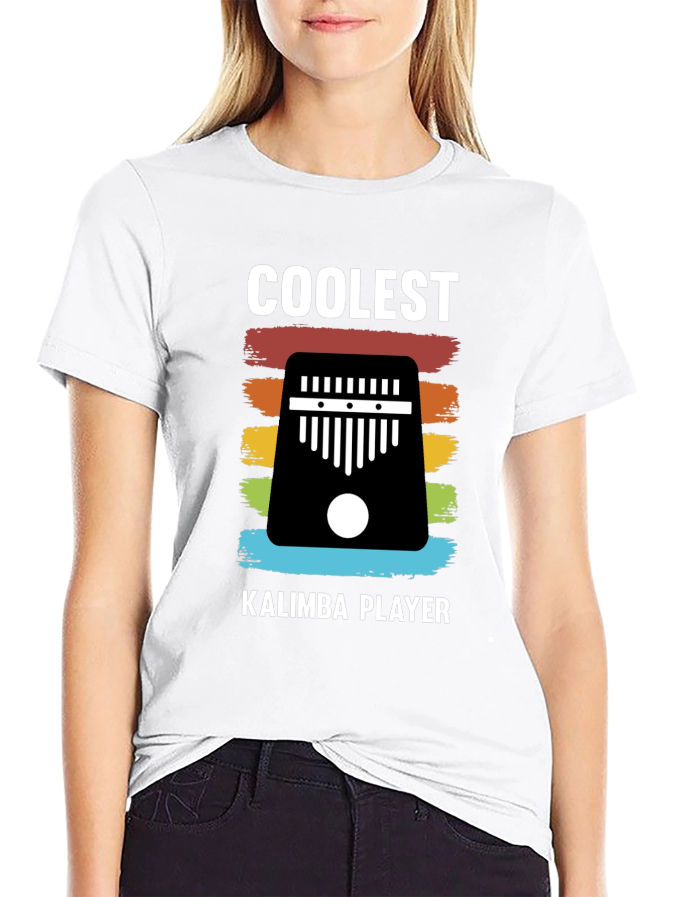 Coolest Kalimba Player Graphic Tee - Music Lover Gift