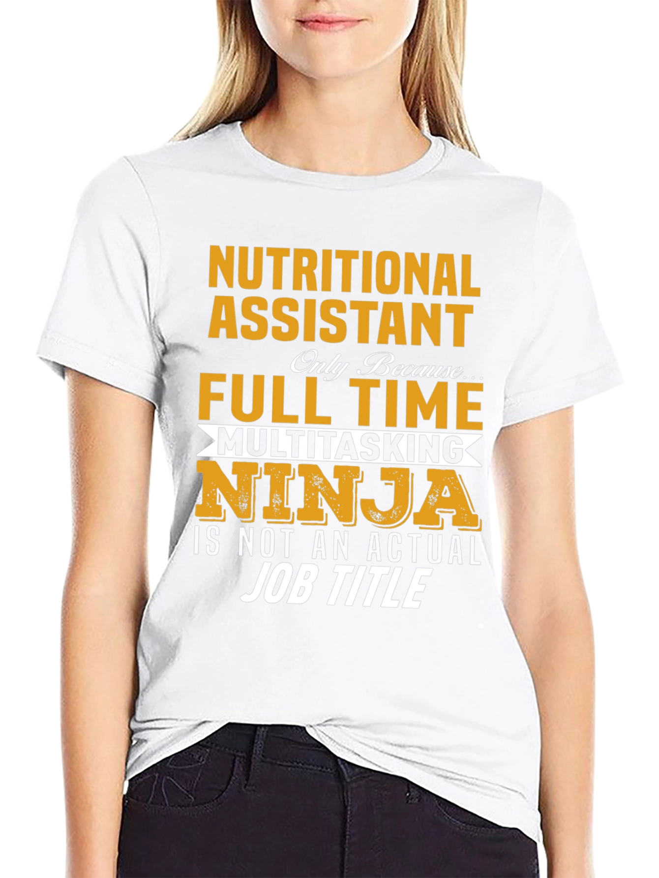 Nutritional Assistant Full Time Ninja T-Shirt