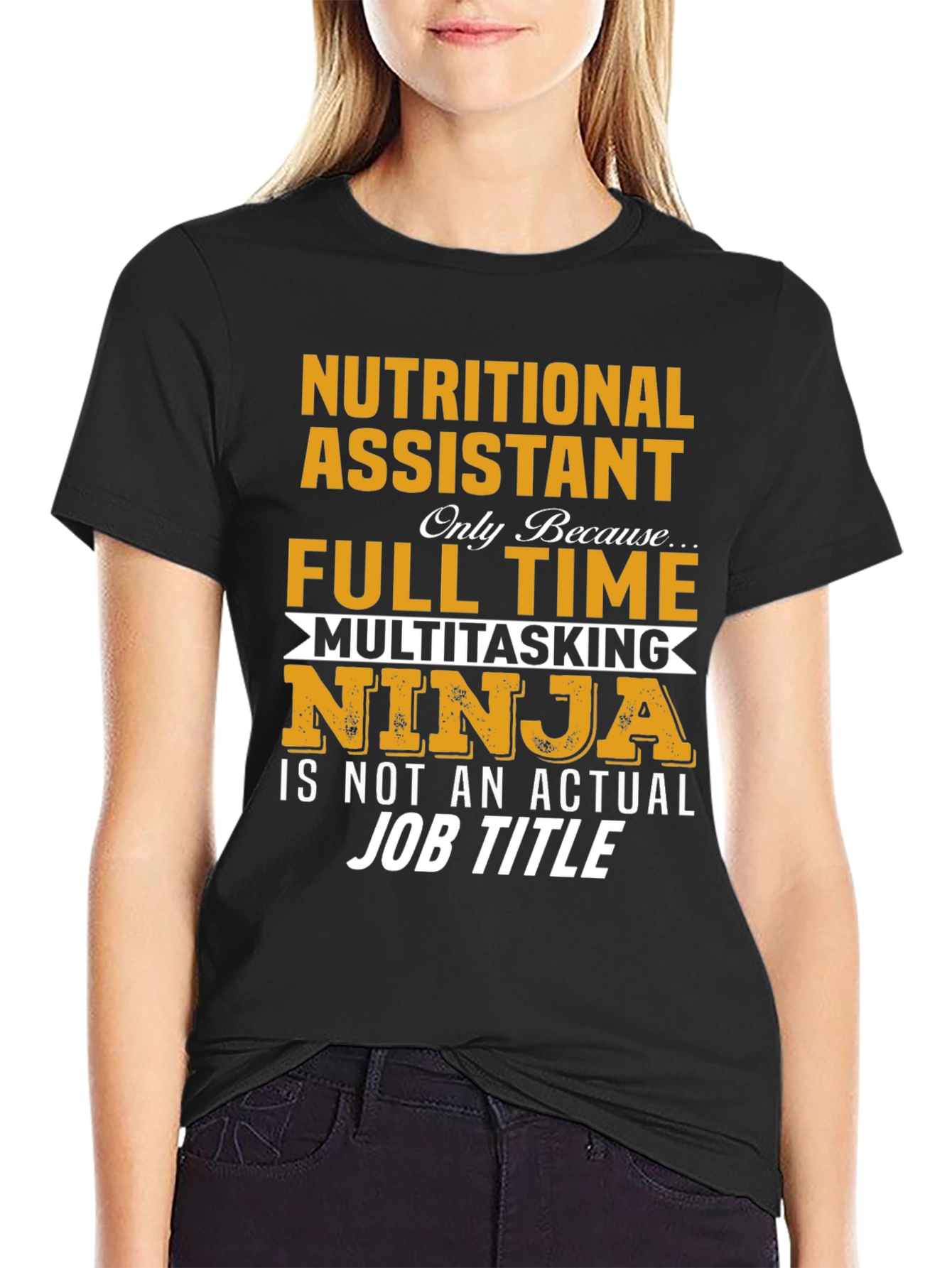 Nutritional Assistant Full Time Ninja T-Shirt