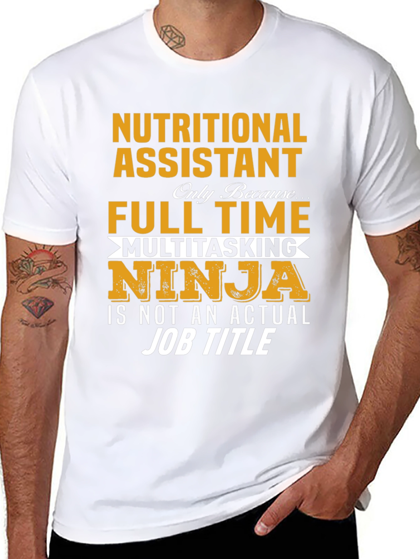 Nutritional Assistant Full Time Ninja T-Shirt