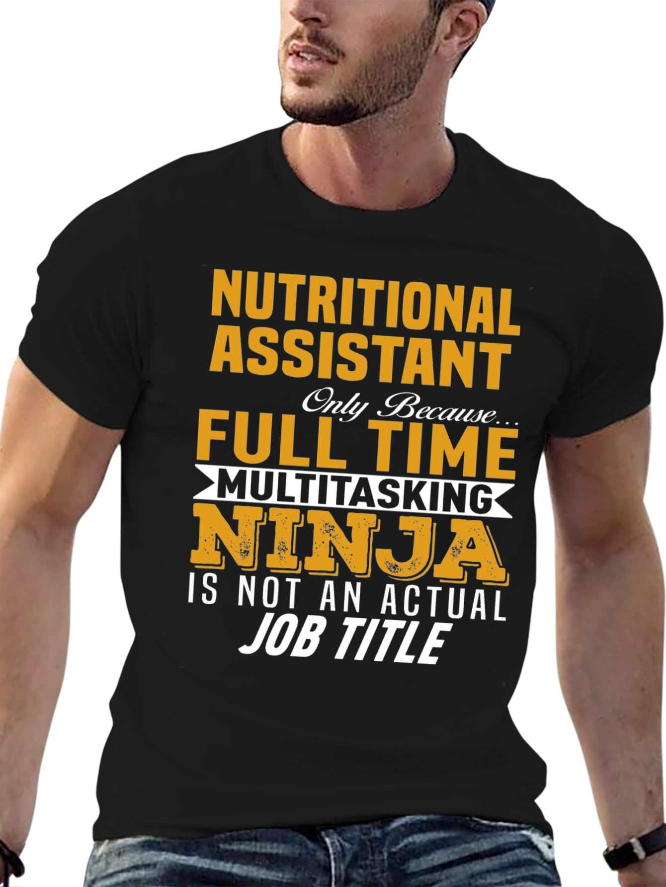 Nutritional Assistant Full Time Ninja T-Shirt