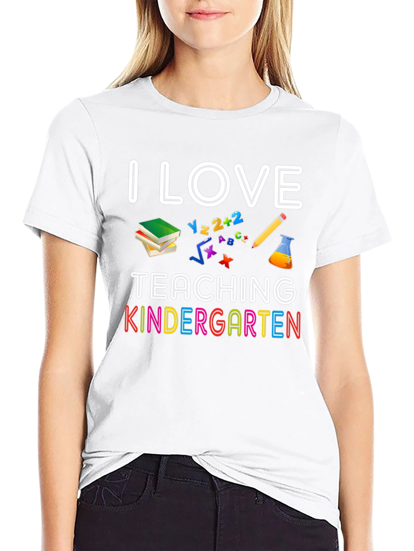 I Love Teaching Kindergarten T-Shirt