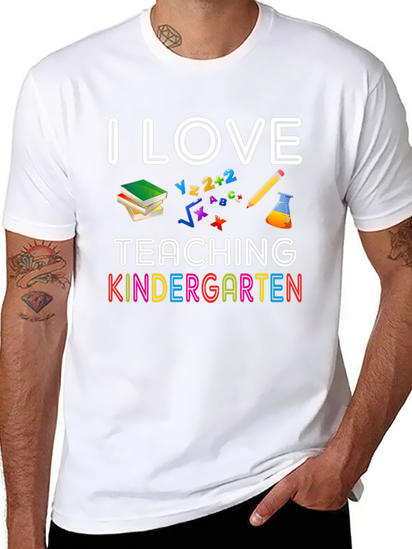 I Love Teaching Kindergarten T-Shirt