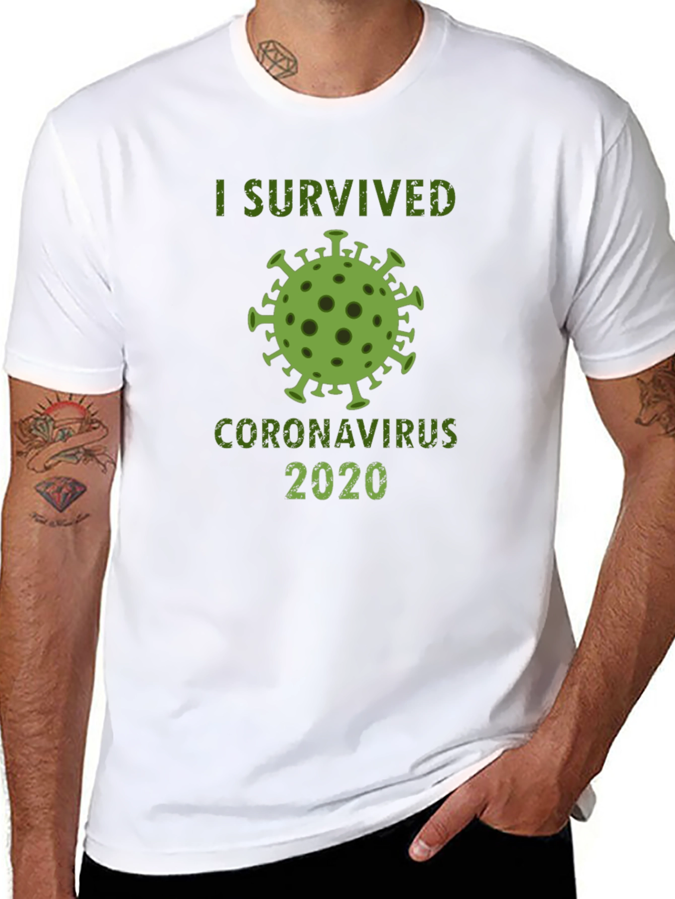 I Survived Coronavirus 2020 T-Shirt