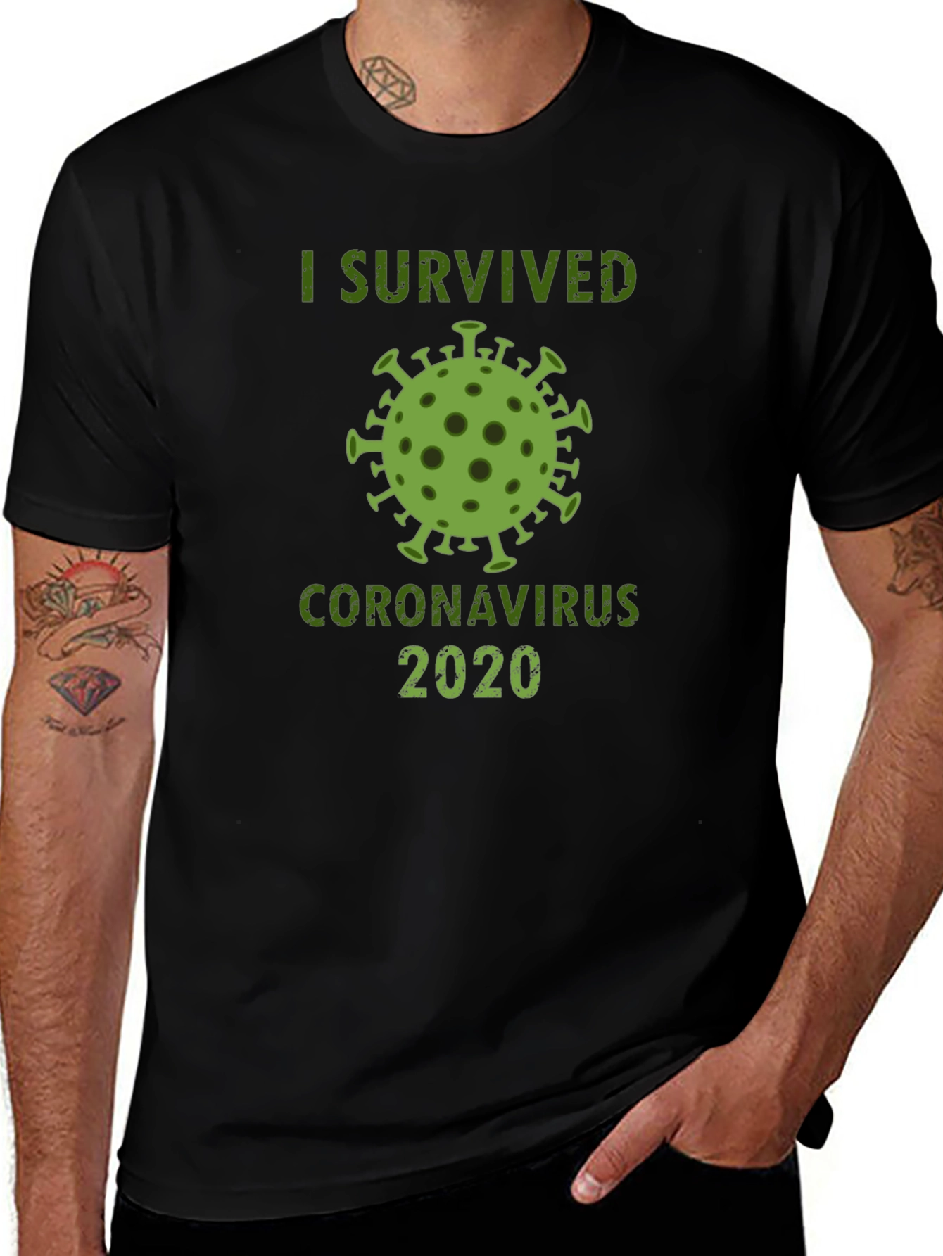 I Survived Coronavirus 2020 T-Shirt
